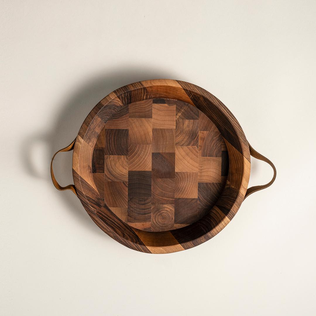 Balgat Ahşap Tepsi 31x31x5 Cm Natural