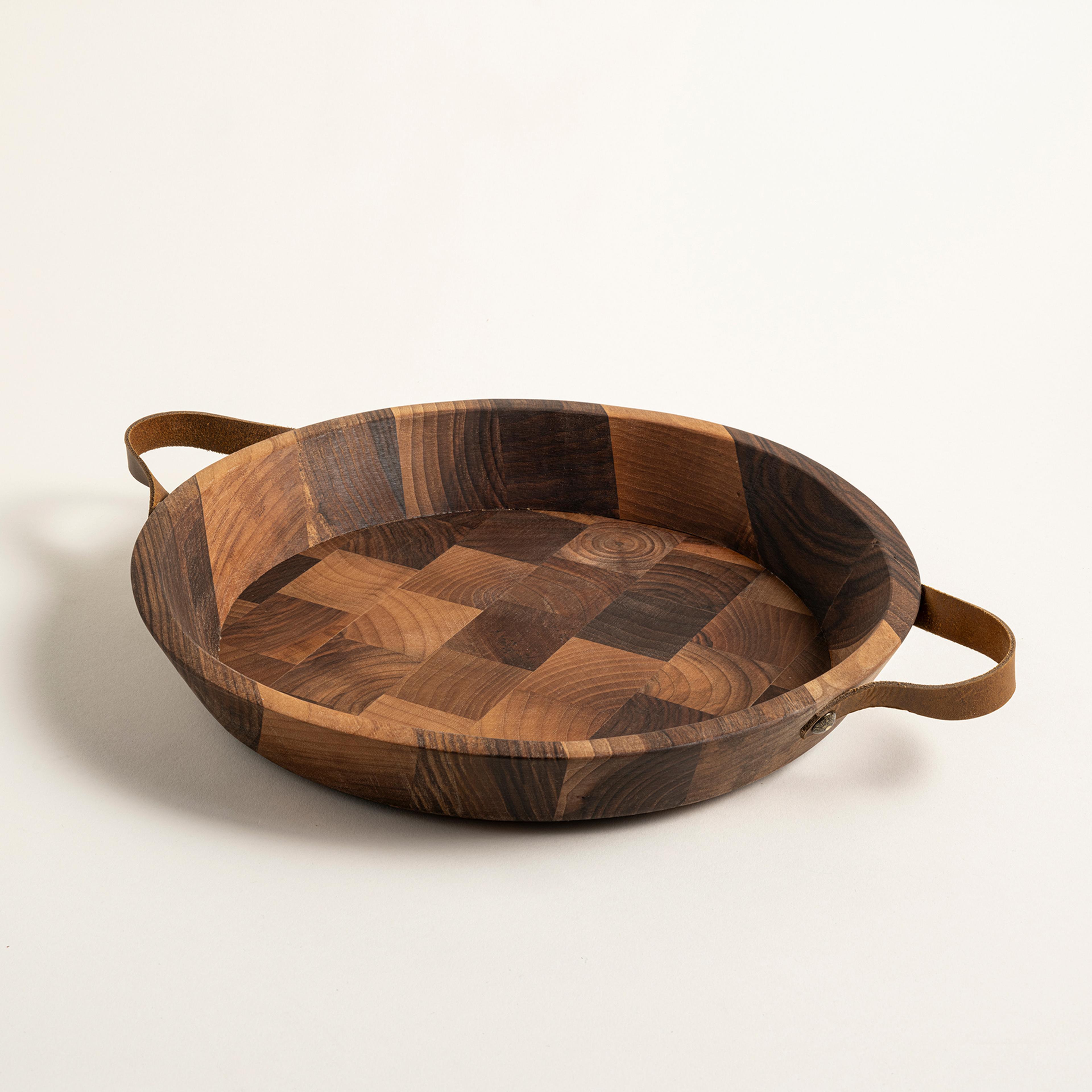 Balgat Ahşap Tepsi 31x31x5 Cm Natural