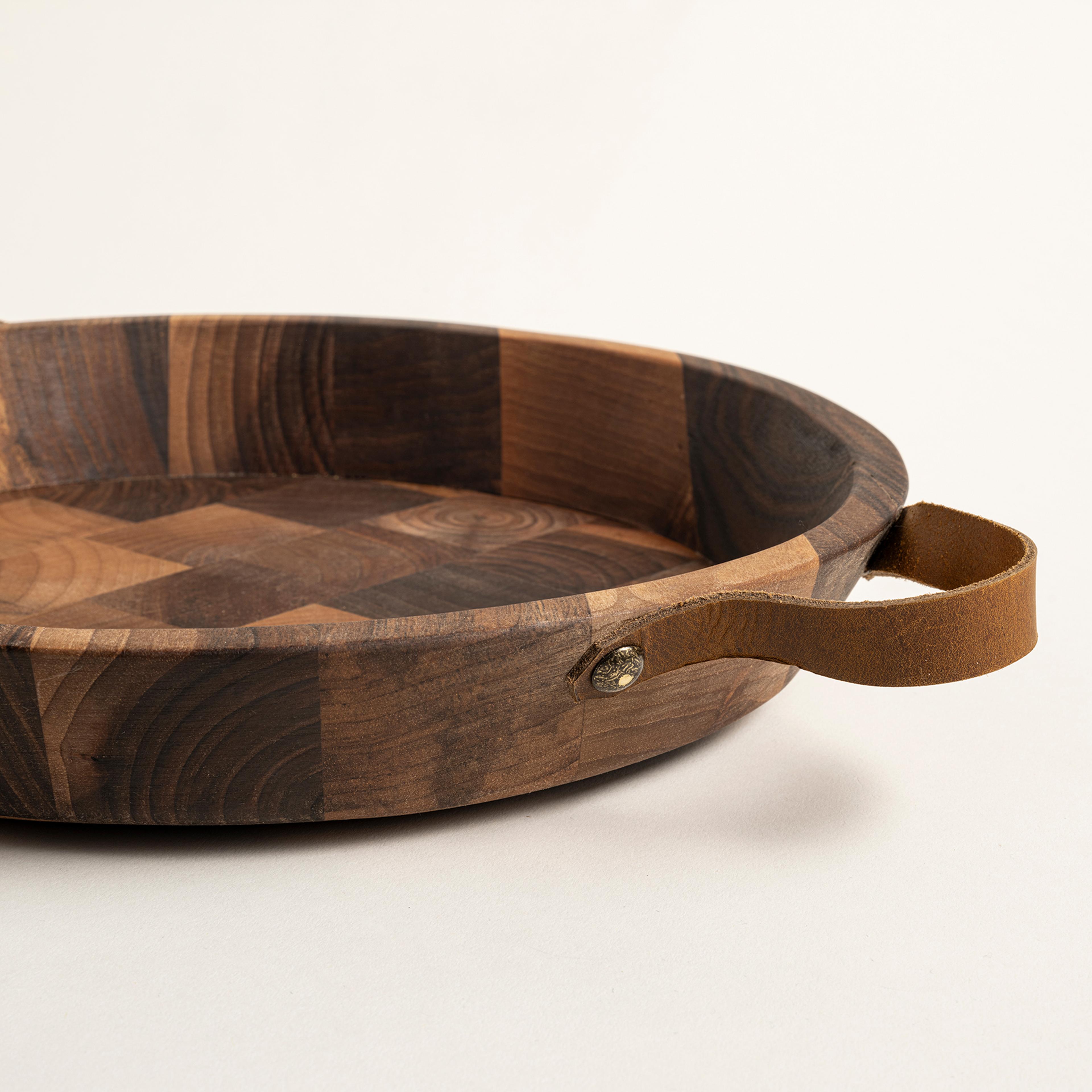 Balgat Ahşap Tepsi 31x31x5 Cm Natural