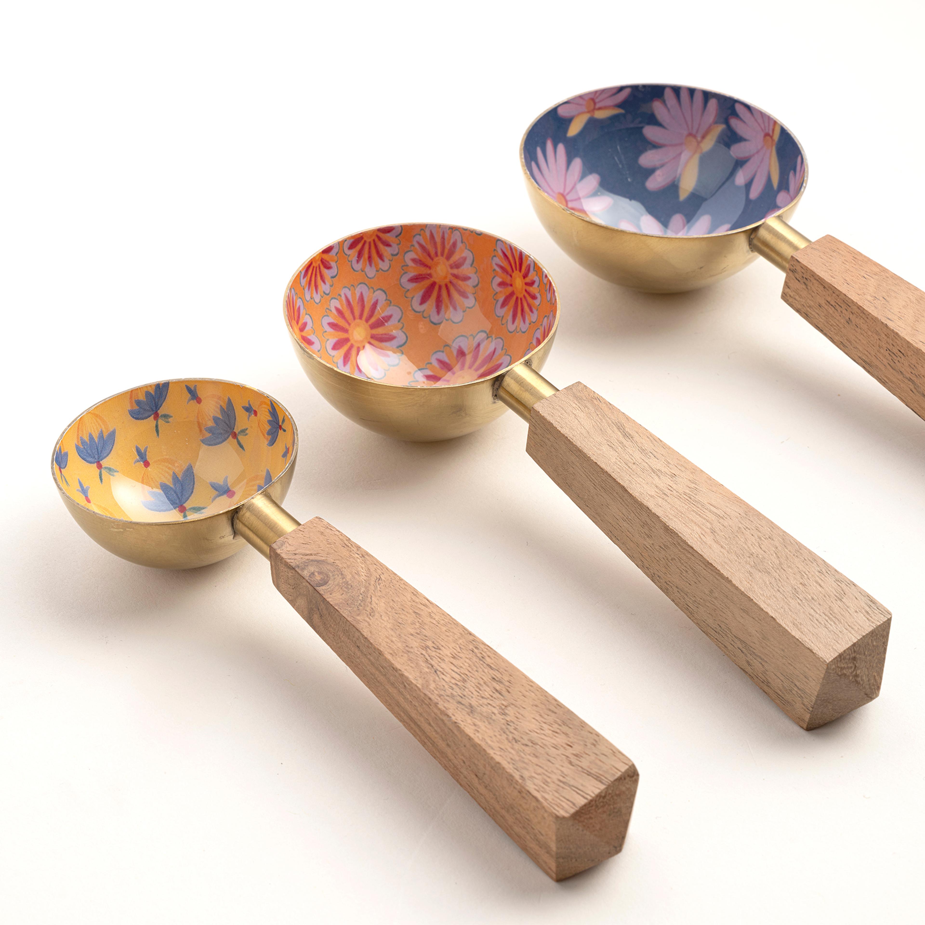 Rampur Çelik Ölçü Kaşık Seti 18.5x7x3 Cm Renkli