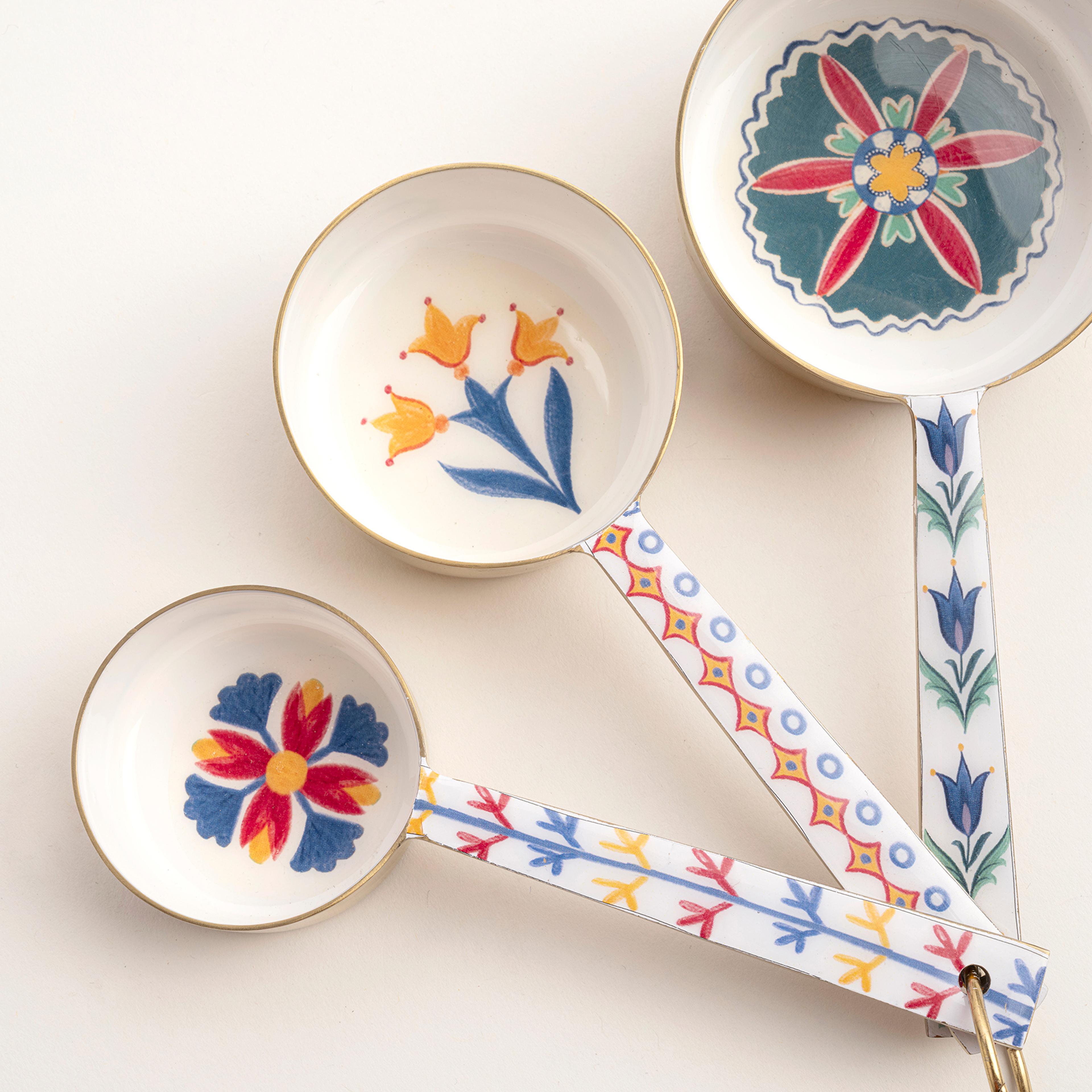 Rampur Çelik Ölçü Kaşık Seti 18.5x7x3 Cm Renkli 8684464004891