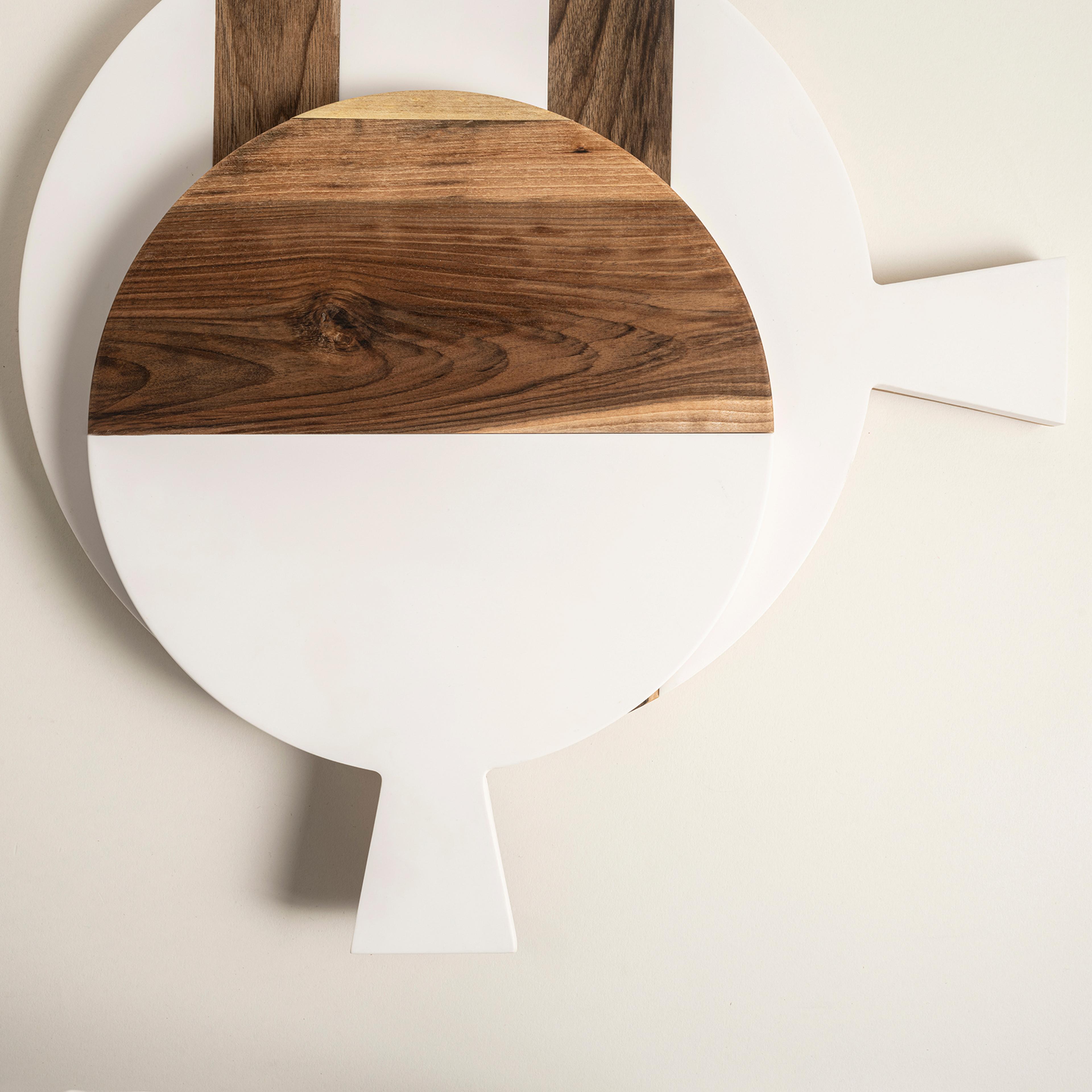 Balgat Ağaç - Koryan Sunum Tahtası 34x27x2.5 Cm Natural