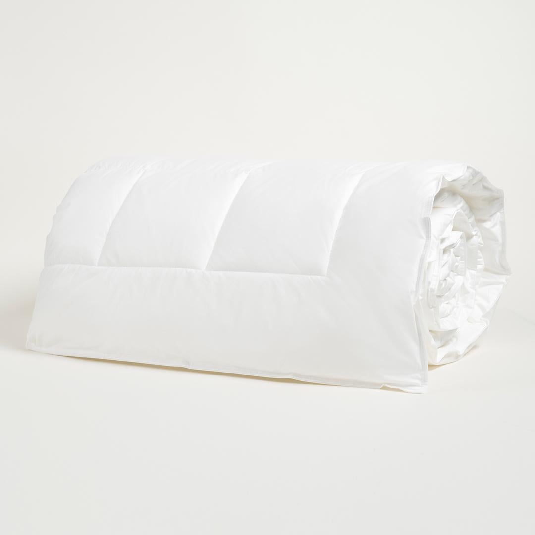 Riva Çift Kişilik Pamuk %100 Mikroelyaf Yorgan 195x215 Cm Ekru