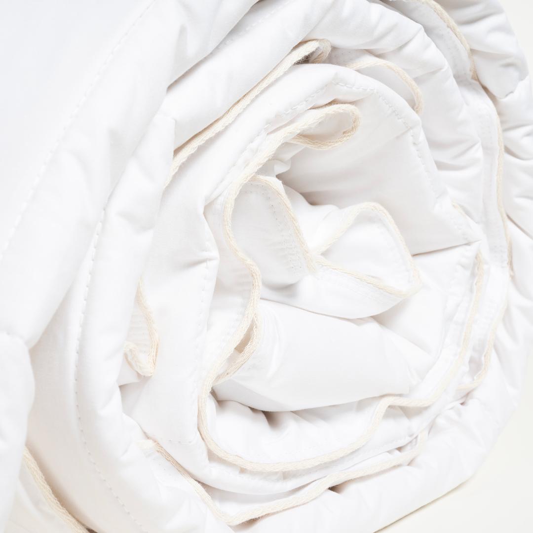 Riva Biyeli Kıng Sıze Pamuk Pamuklu Yorgan 235x215 Cm Ekru