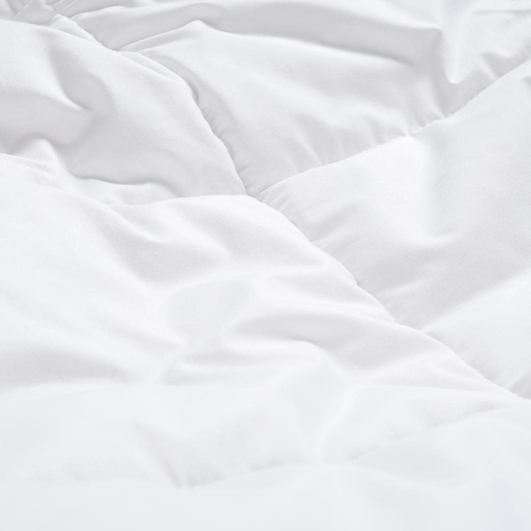 Riva Biyeli Kıng Sıze Pamuk Pamuklu Yorgan 235x215 Cm Ekru