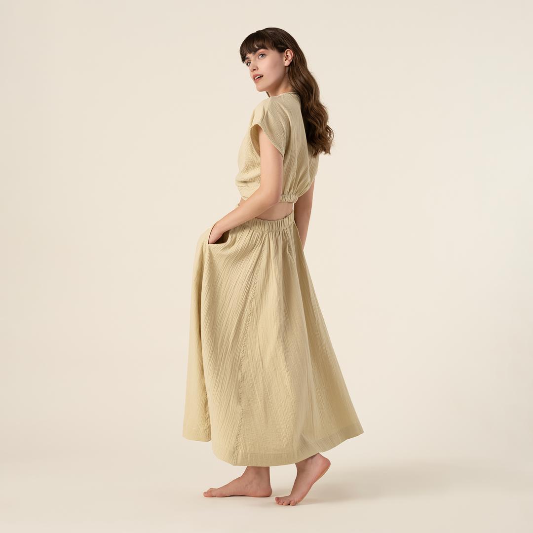 Tavas %100 Pamuk Etek Small-medıum Beden Yeşil