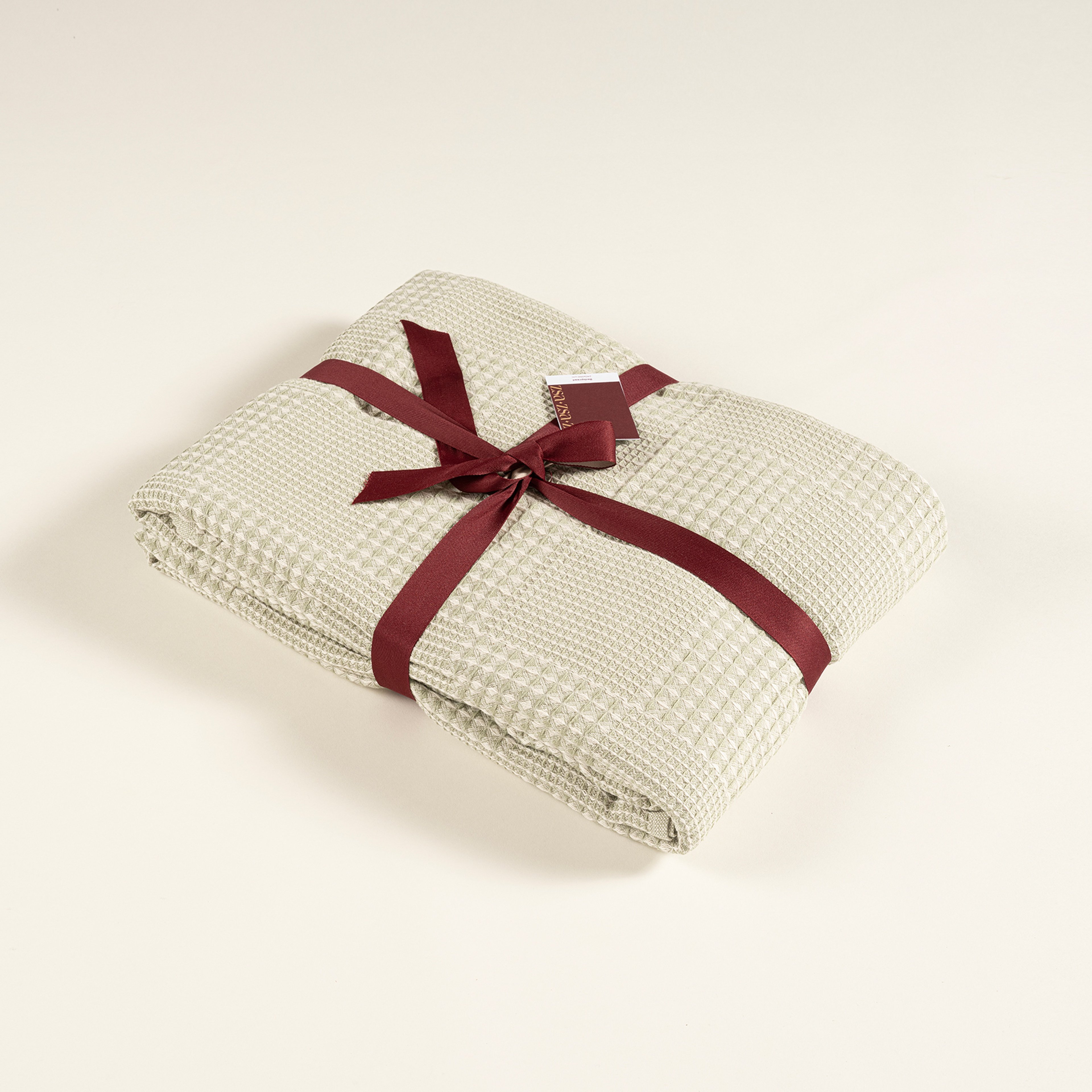 Baklan İplik Boyalı Kıng Sıze Pamuk %100 Pamuk Pike 240x220 Cm Yeşil