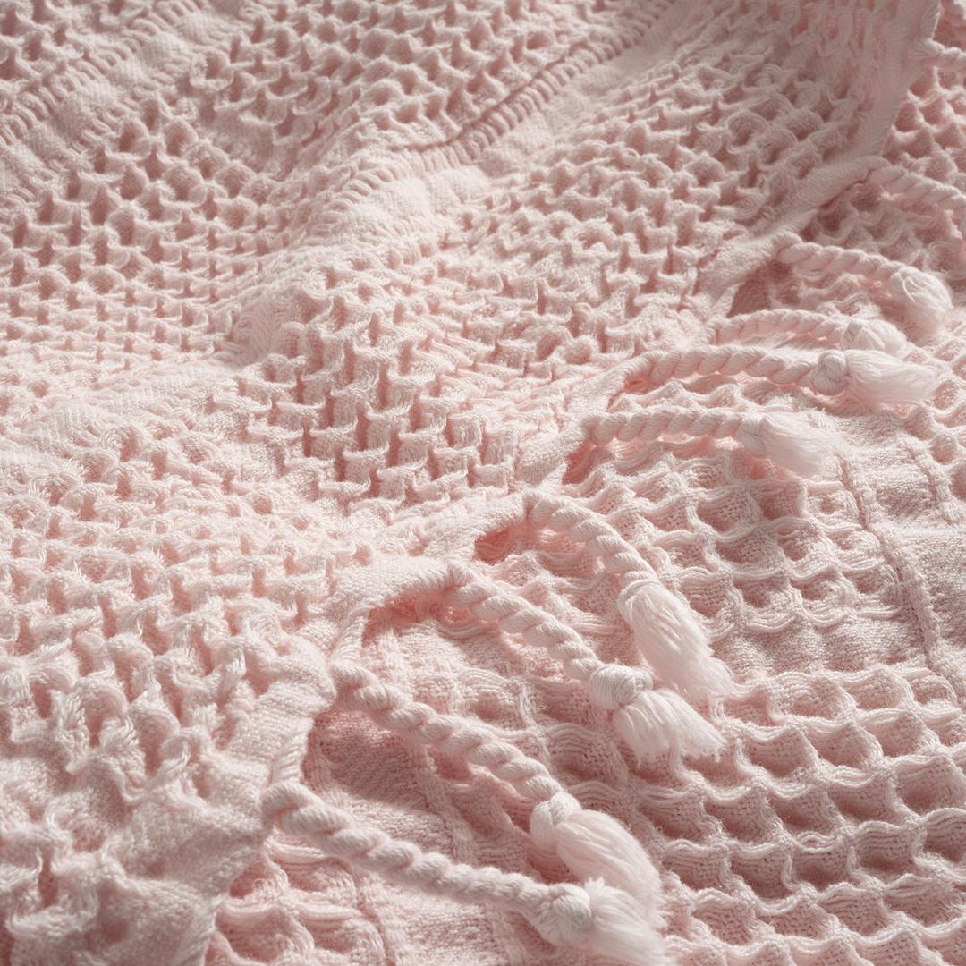 Solıd Pembe Kıng Sıze Tencel - Cotton Pike