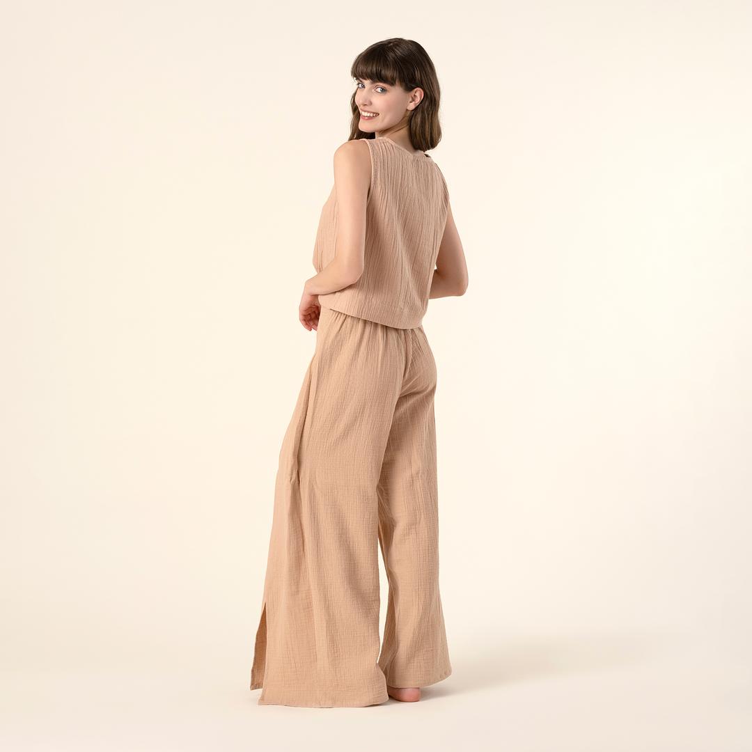 Tavas %100 Pamuk Pantolon Large-xlarge Beden Somon