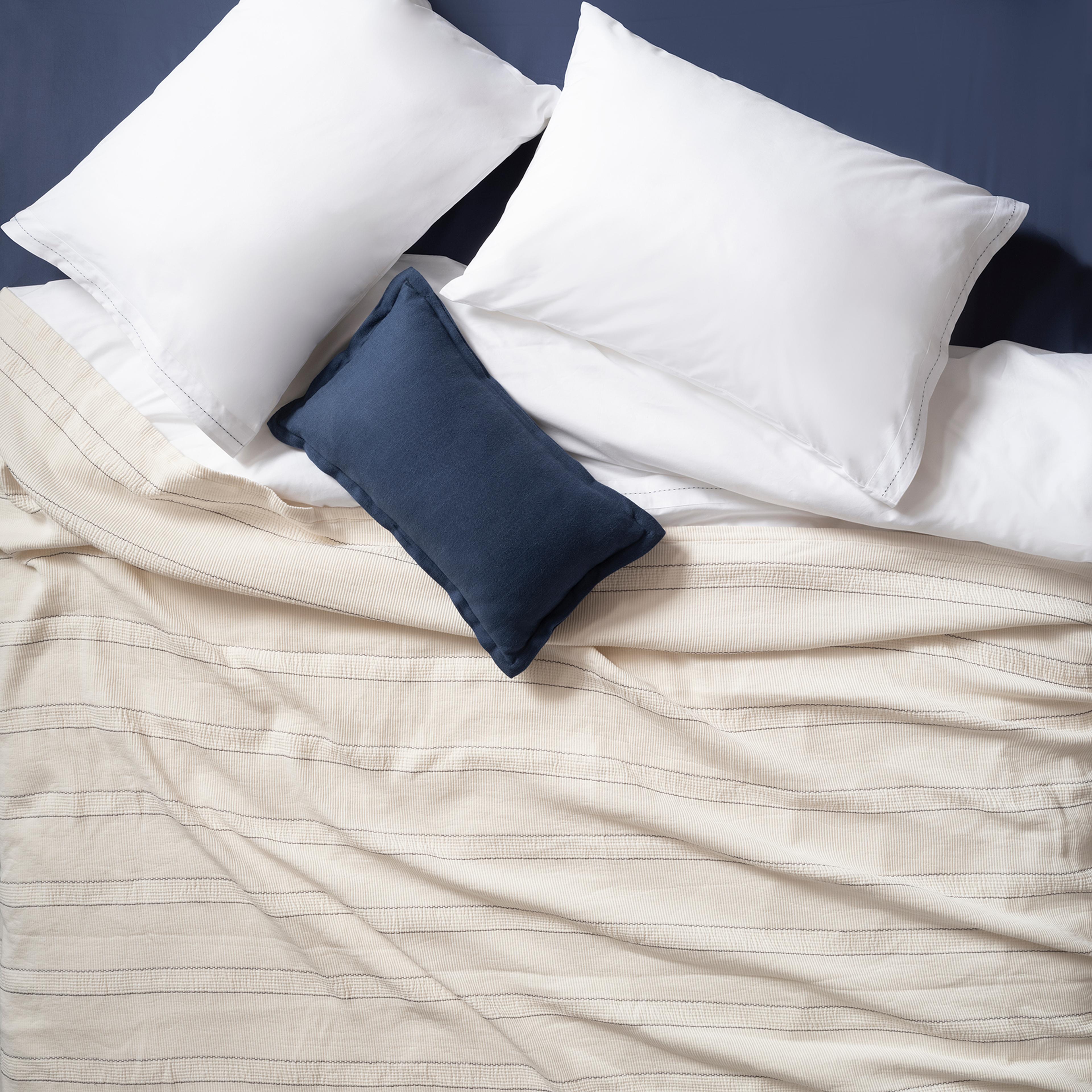 Faro İplik Boyalı Saçaklı Çift Kişilik Pamuk %100 Pamuk Pike 200x220 Cm Renkli