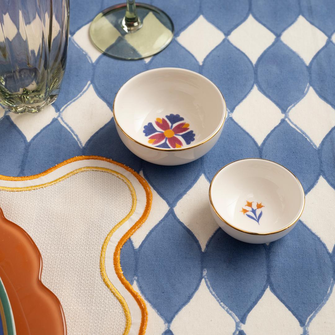 Gediz Porselen Kase 8 Cm Renkli