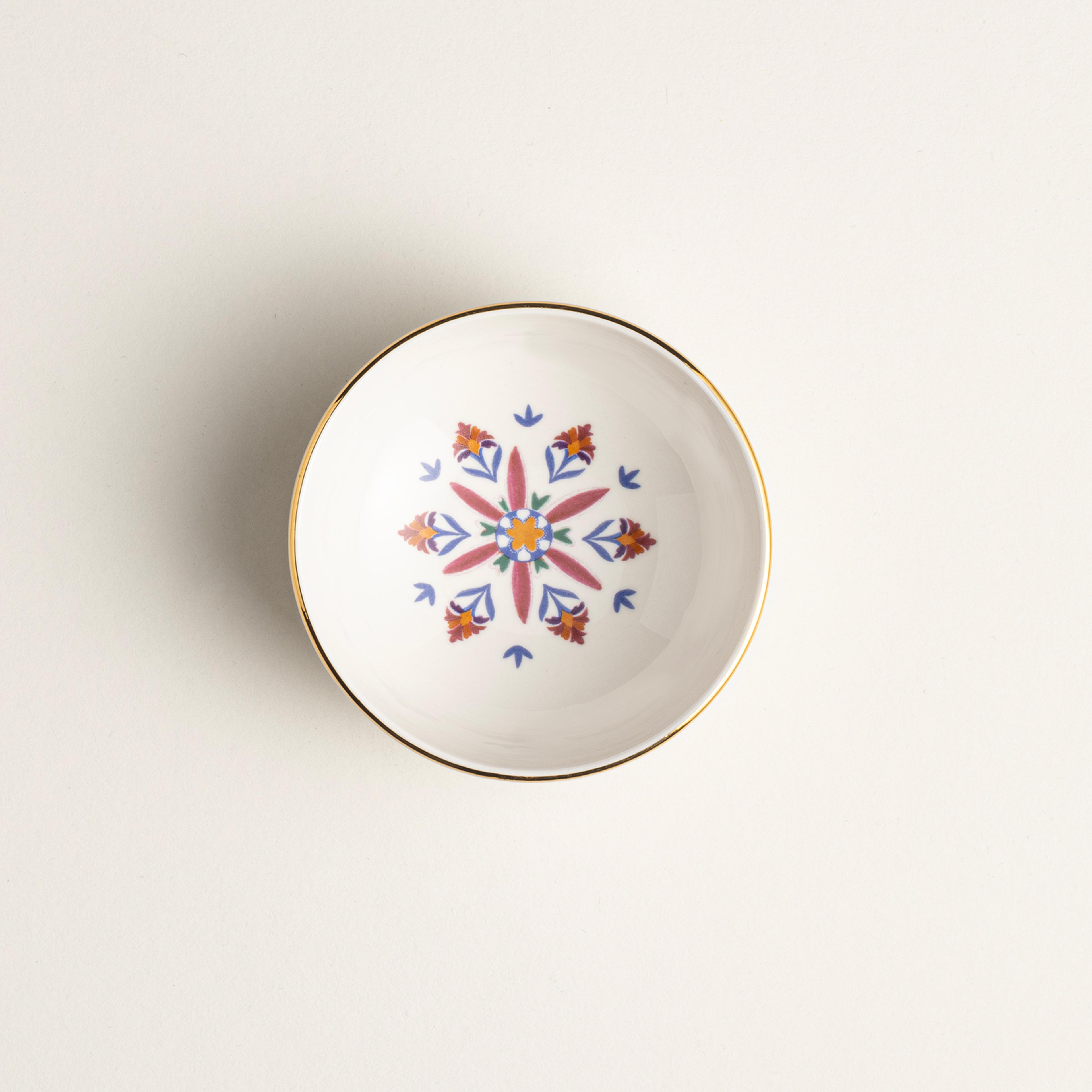 Gediz Porselen Kase 10 Cm Renkli