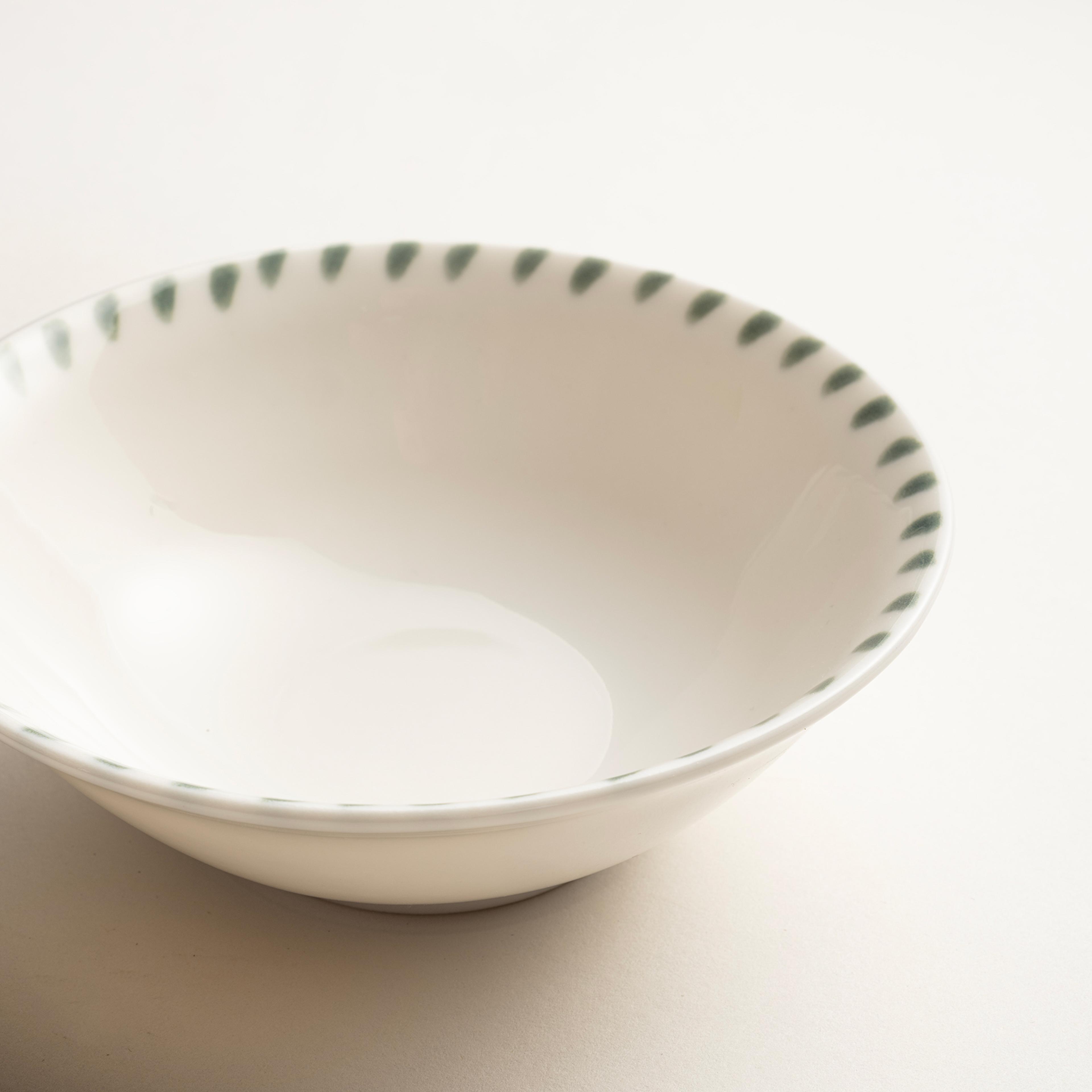 Emet Porselen Kase 14x14x4.9 Cm Yeşil