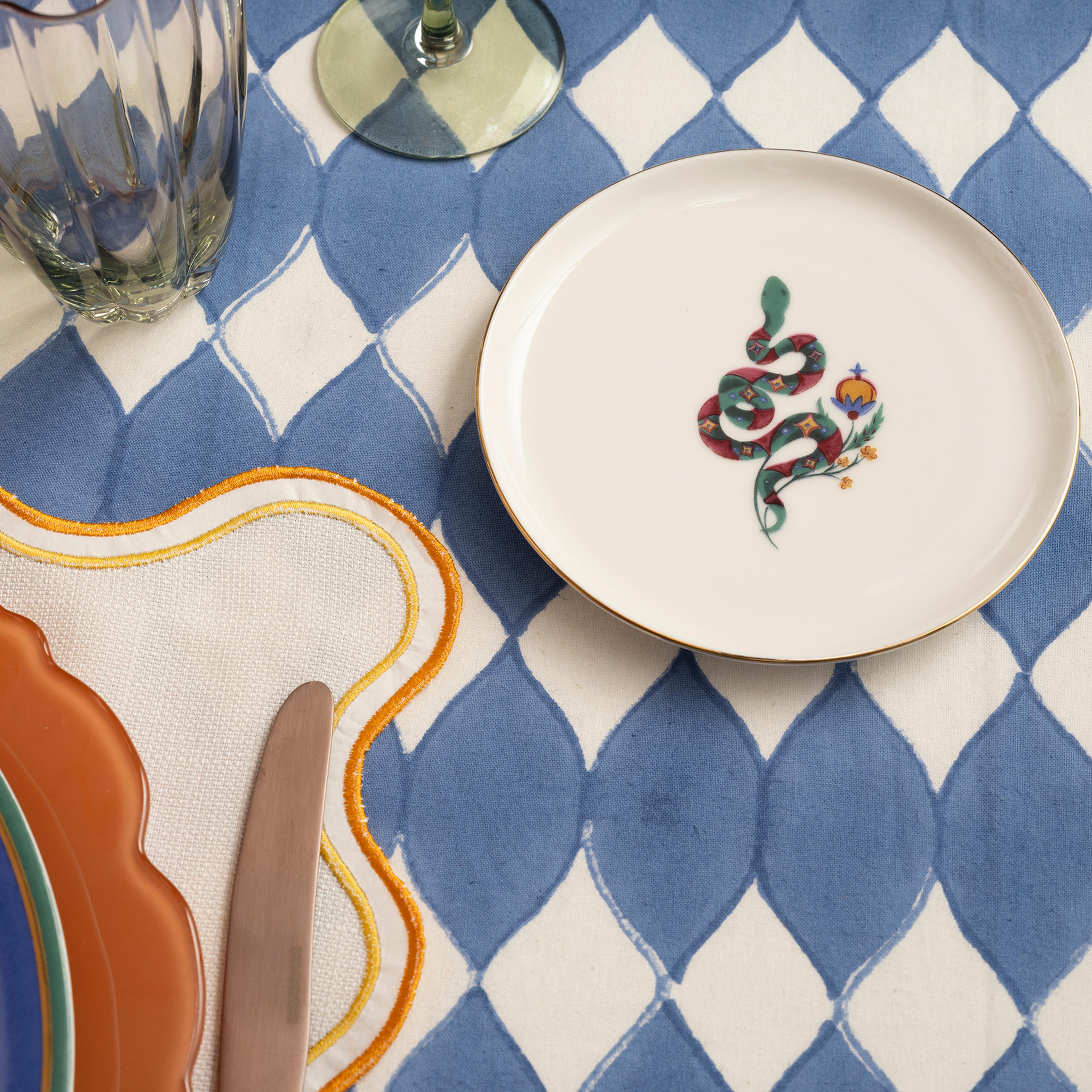 Gediz Porselen Tabak 15 Cm Renkli