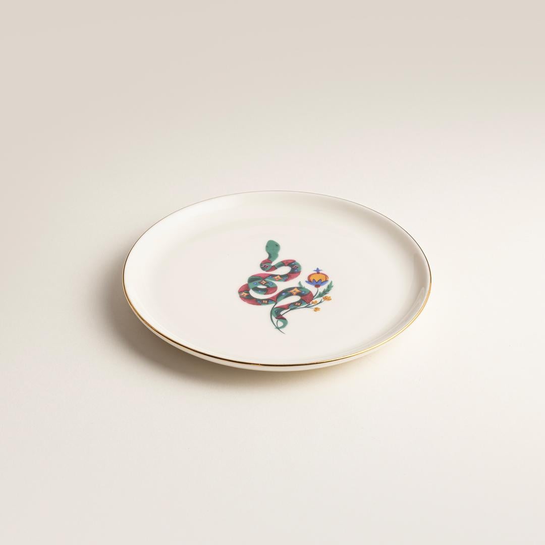 Gediz Porselen Tabak 15 Cm Renkli