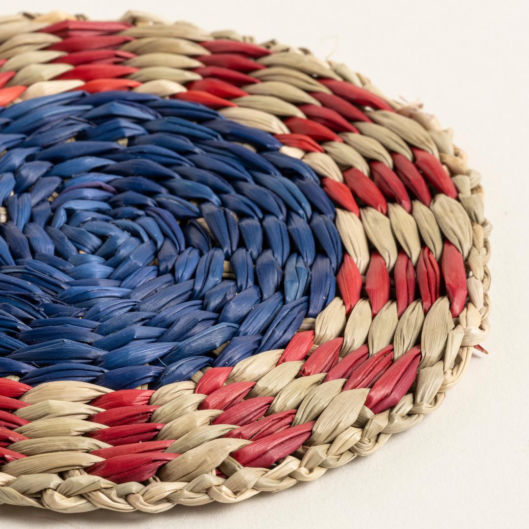 Tam Dao Deniz Çayırı Bardak Altlığı 10 Cm Renkli