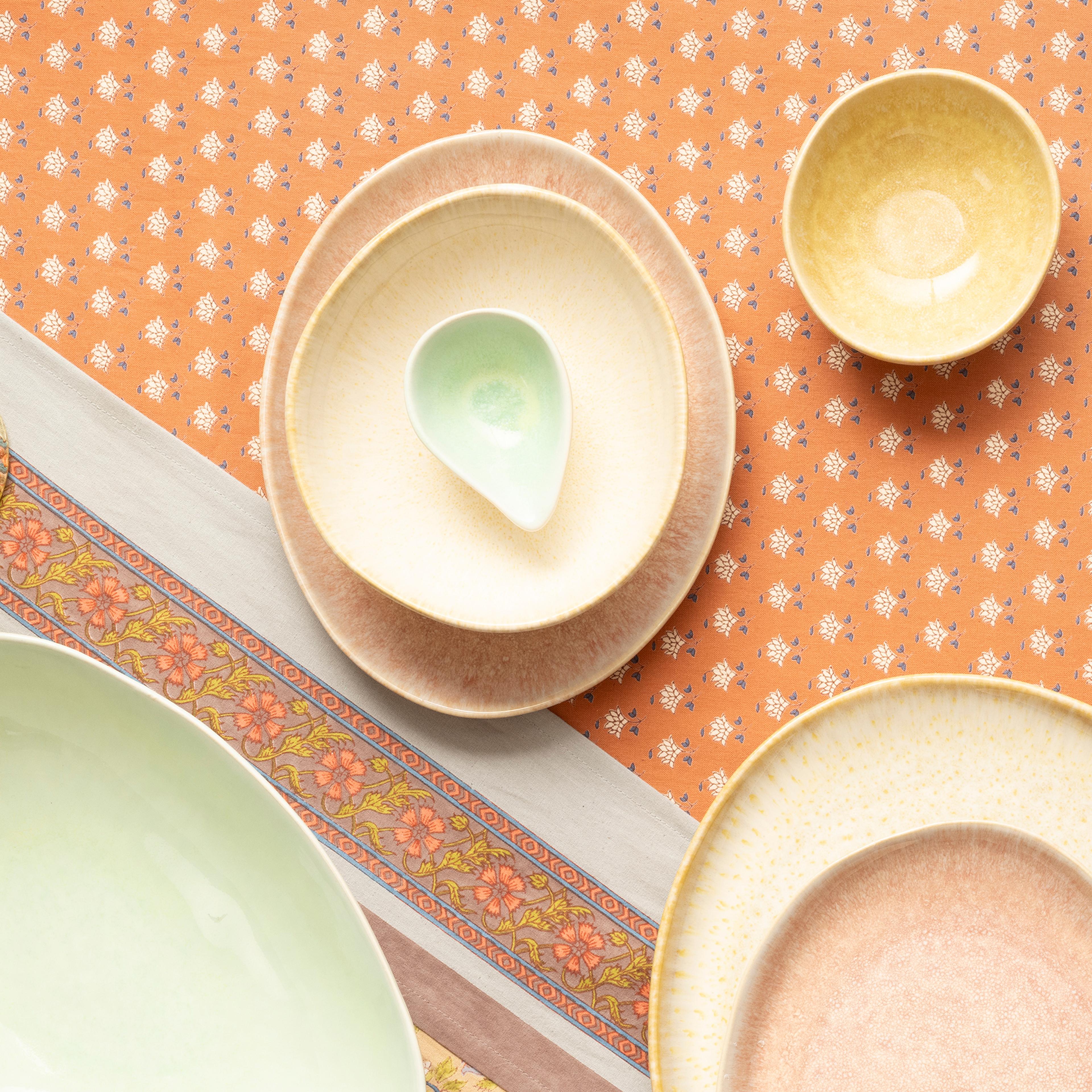 Fonte Stoneware Kase 11x10x4.5 Cm Sarı