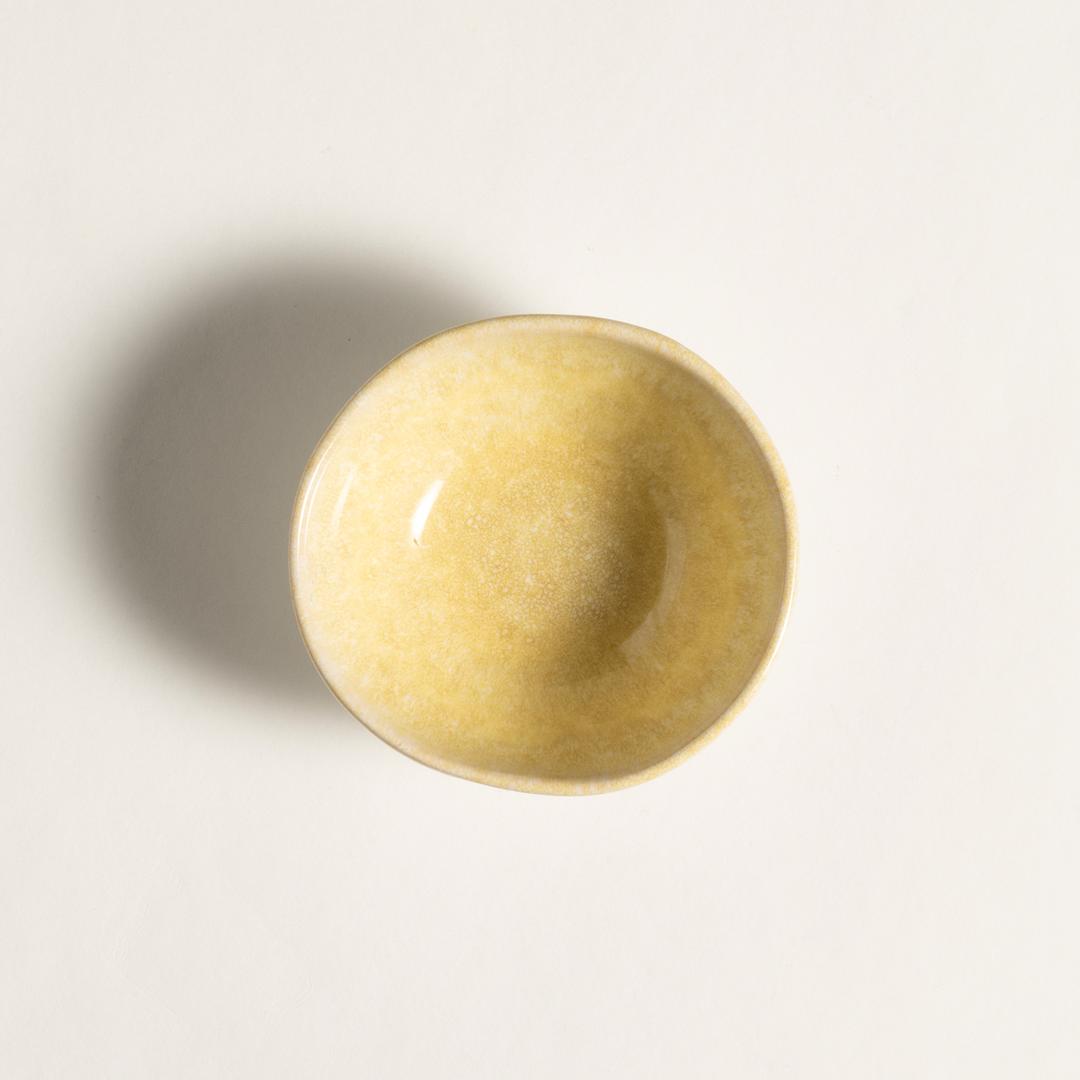 Fonte Stoneware Kase 11x10x4.5 Cm Sarı