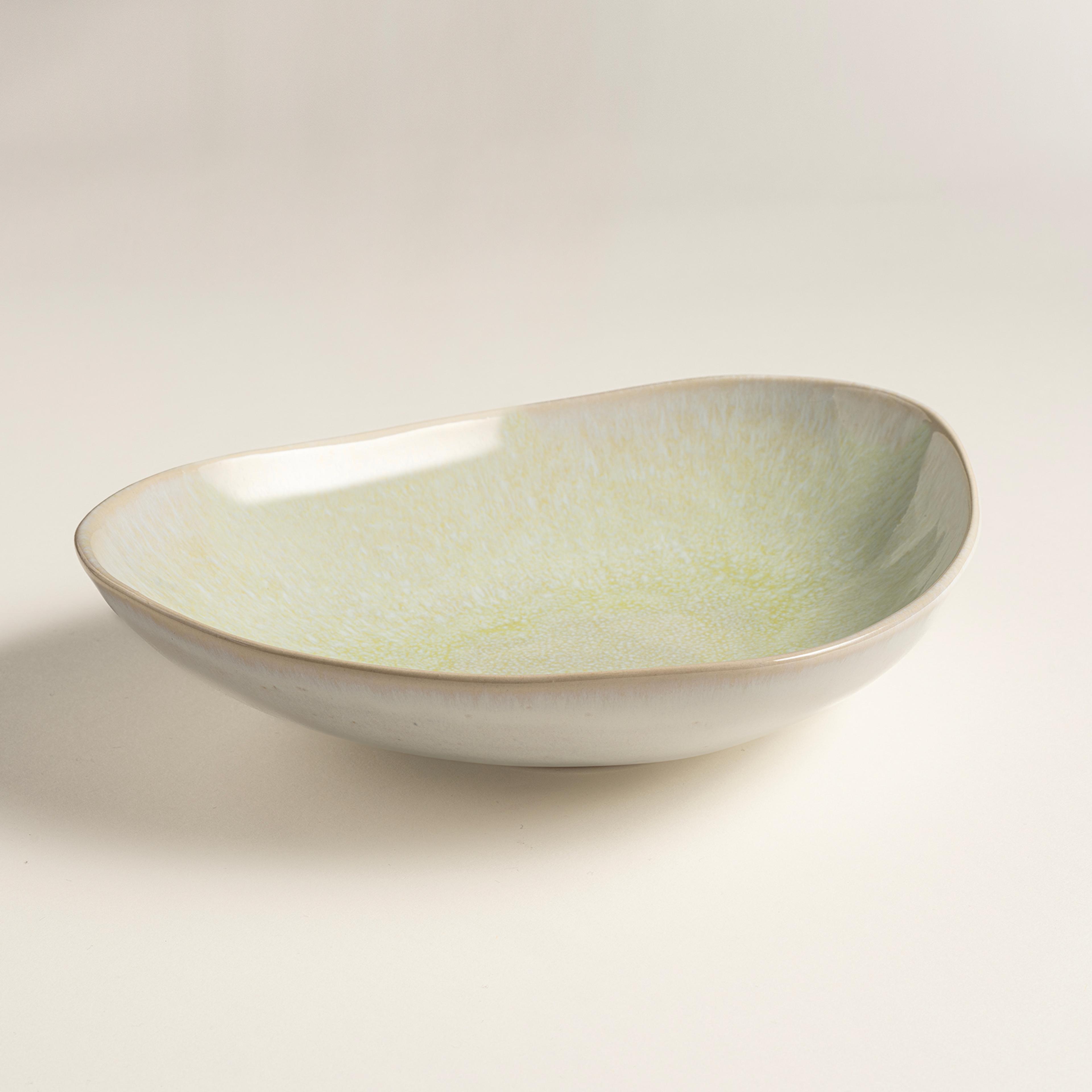 Fonte Stoneware Salata Kasesi 22.5x18x5 Cm Yeşil