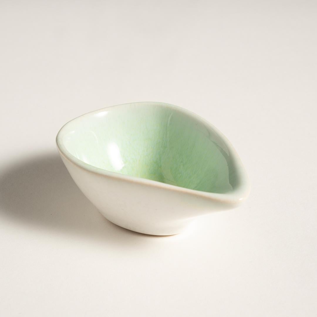 Fonte Stoneware Sosluk 8.5x6x3 Cm Yeşil