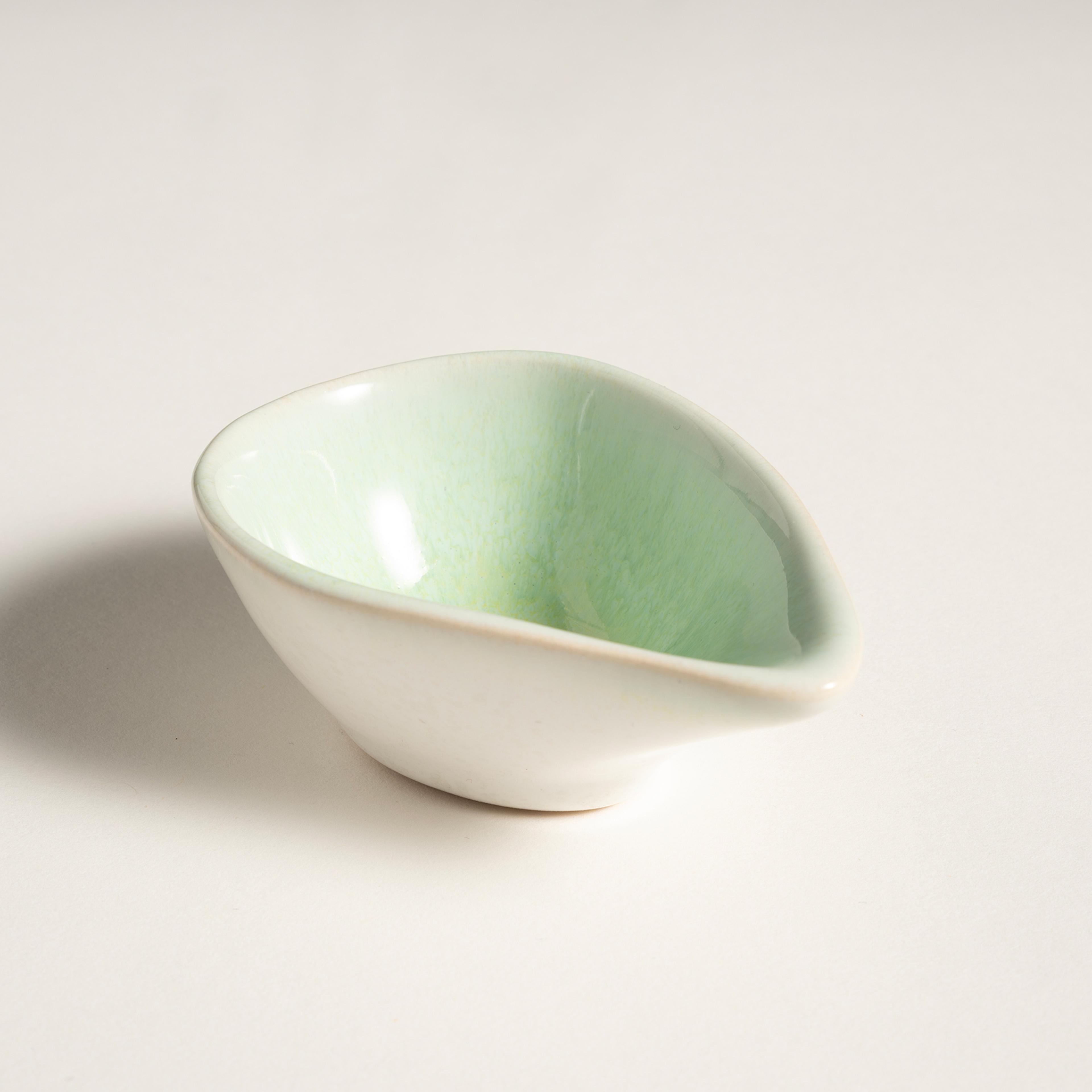 Fonte Stoneware Sosluk 8.5x6x3 Cm Yeşil