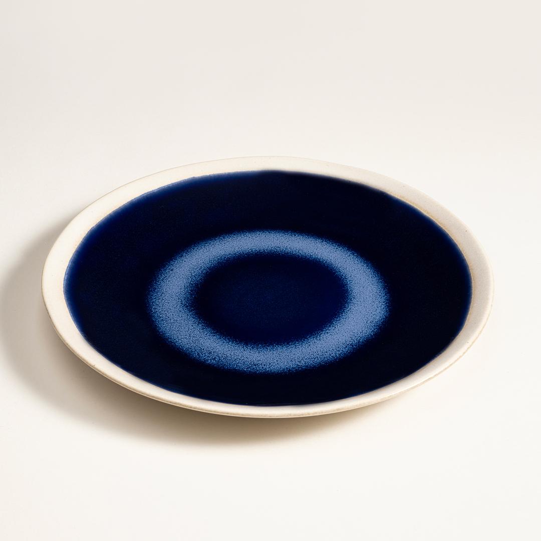 Leırıa Stoneware Yemek Tabağı 27 Cm Mavi