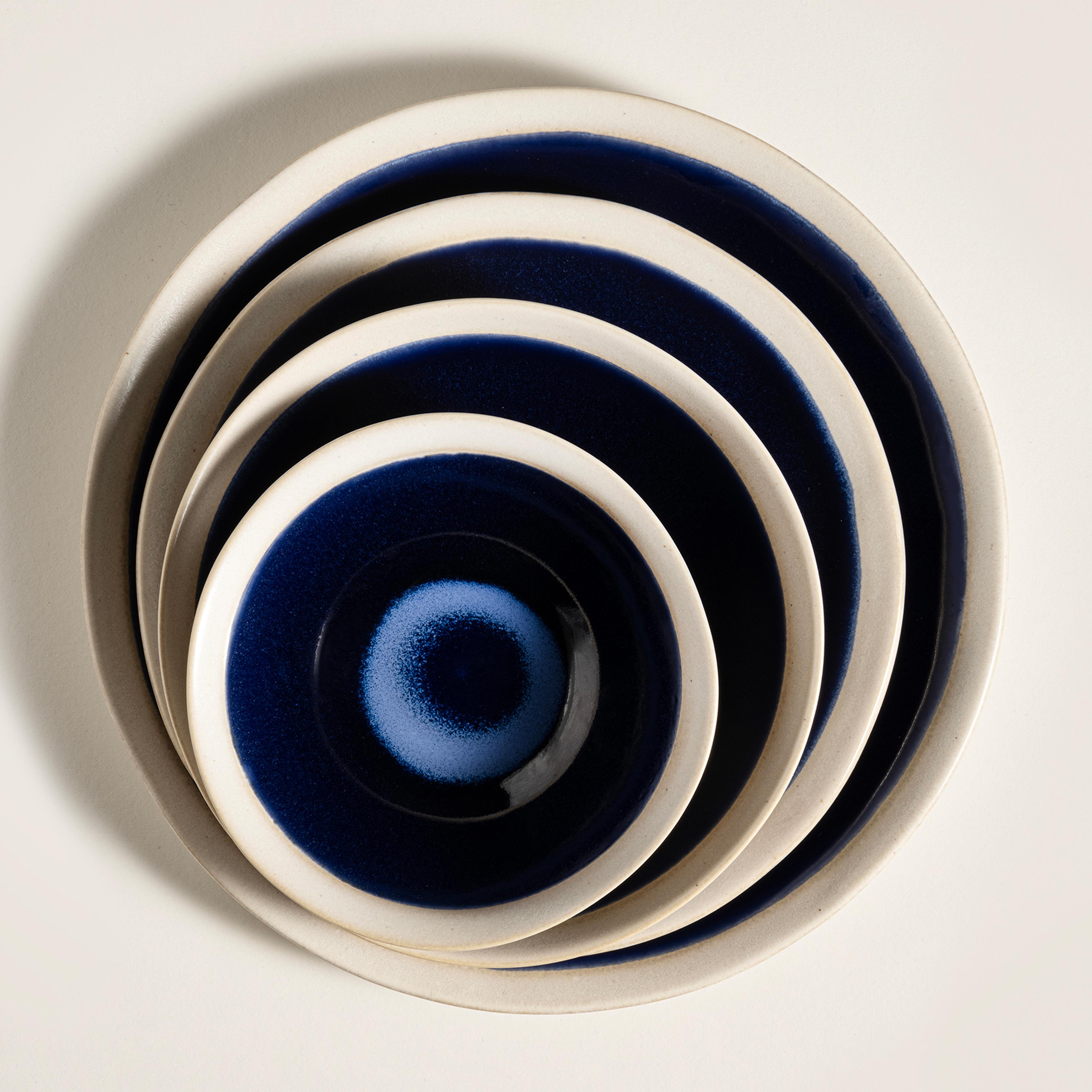 Leırıa Stoneware Yemek Tabağı 27 Cm Mavi