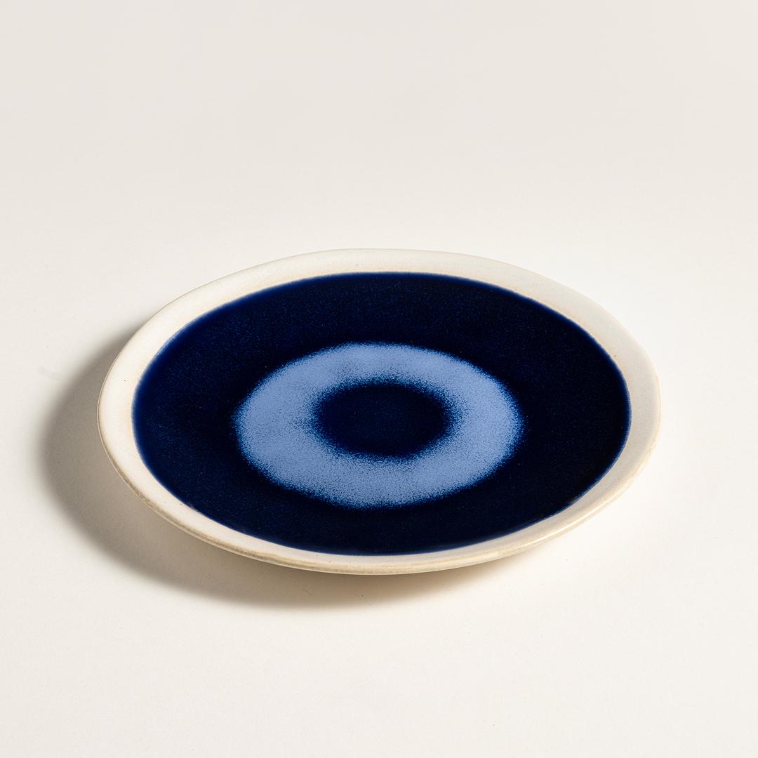 Leırıa Stoneware Pasta Tabağı 23 Cm Mavi