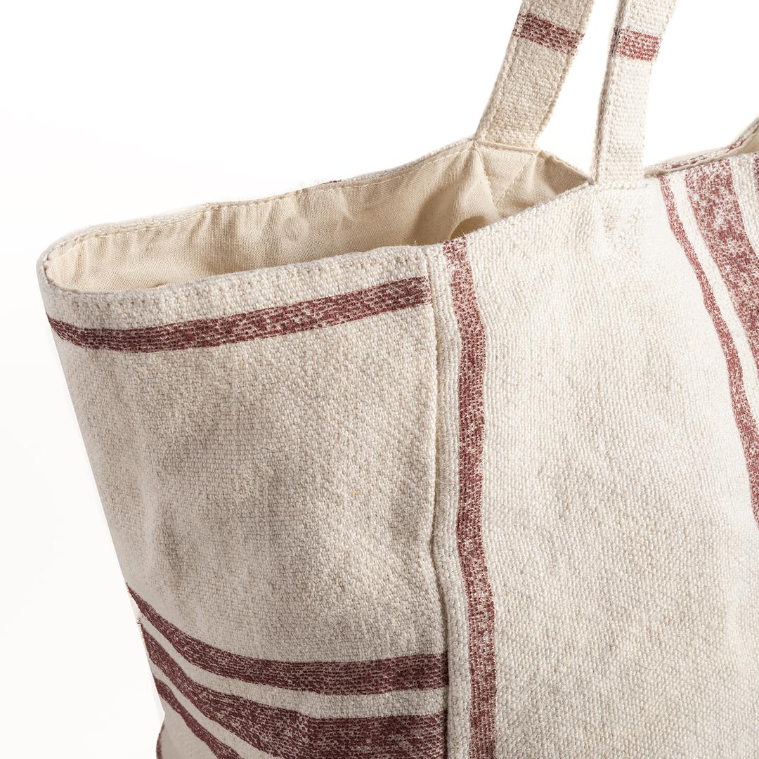 Kolkata Jüt Çanta 36x37x26 Cm Bej