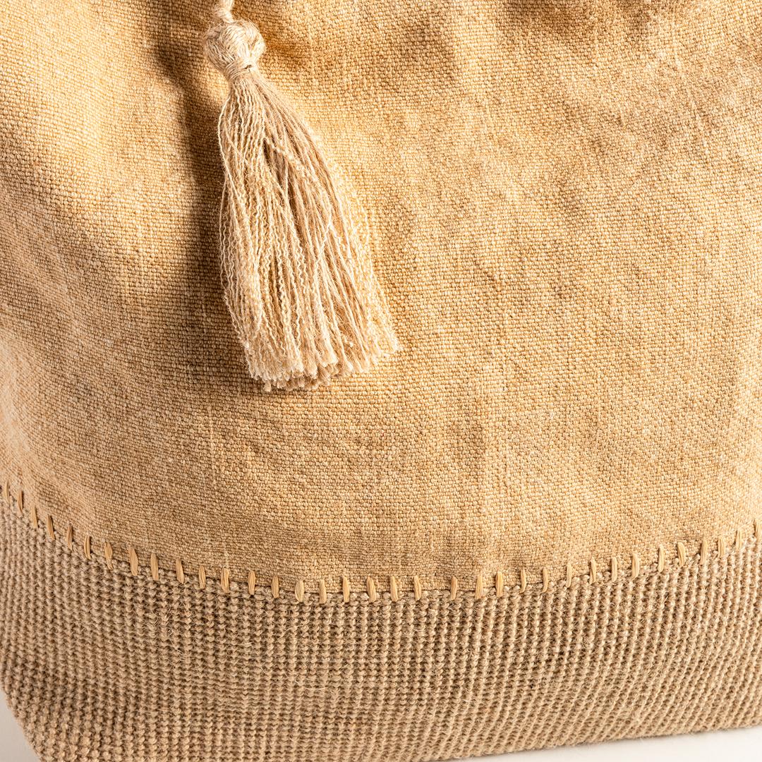 Kolkata Jüt Çanta 32x39x10 Cm Tarçın