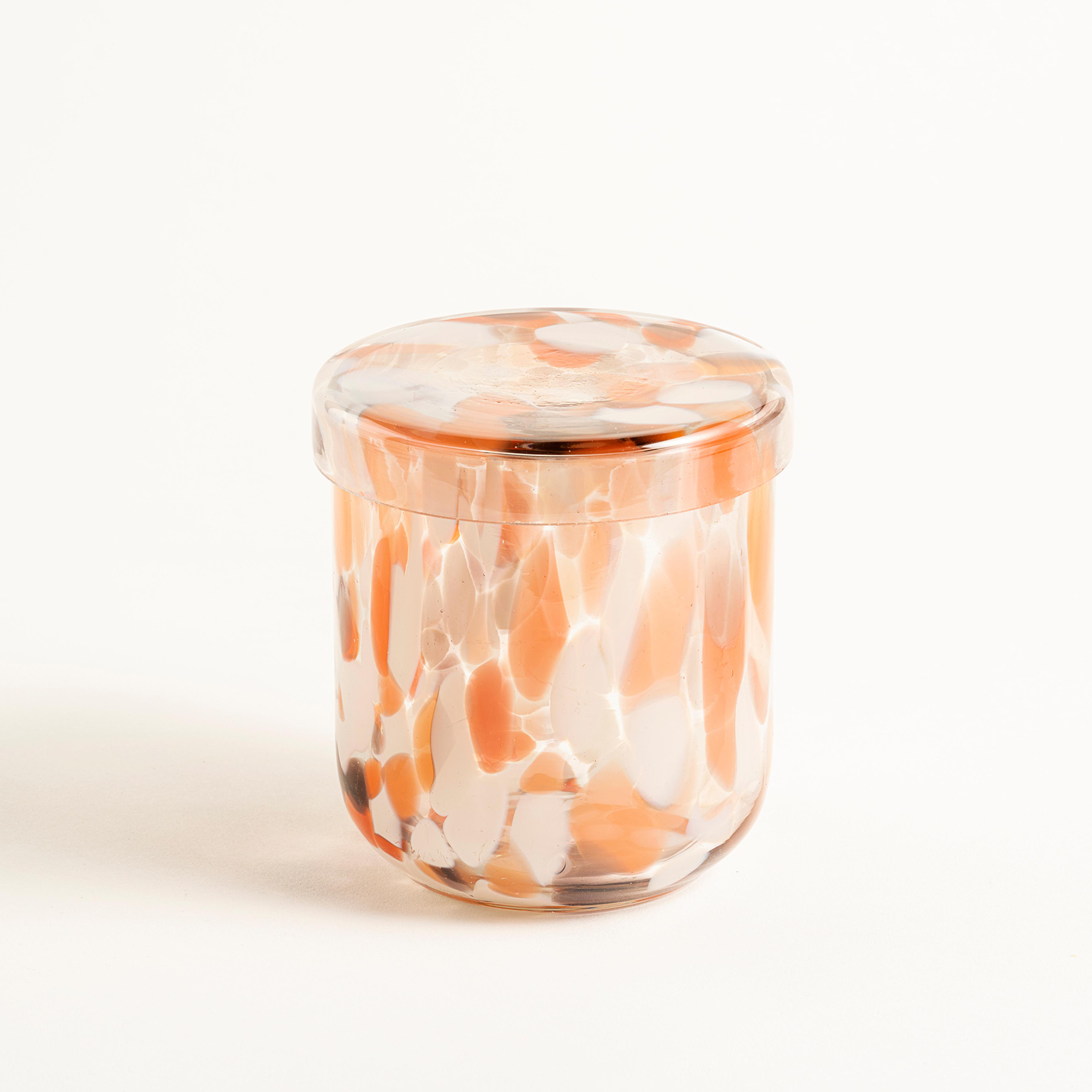 Aravalı Cam Pamukluk 10x10x11 Cm Pembe