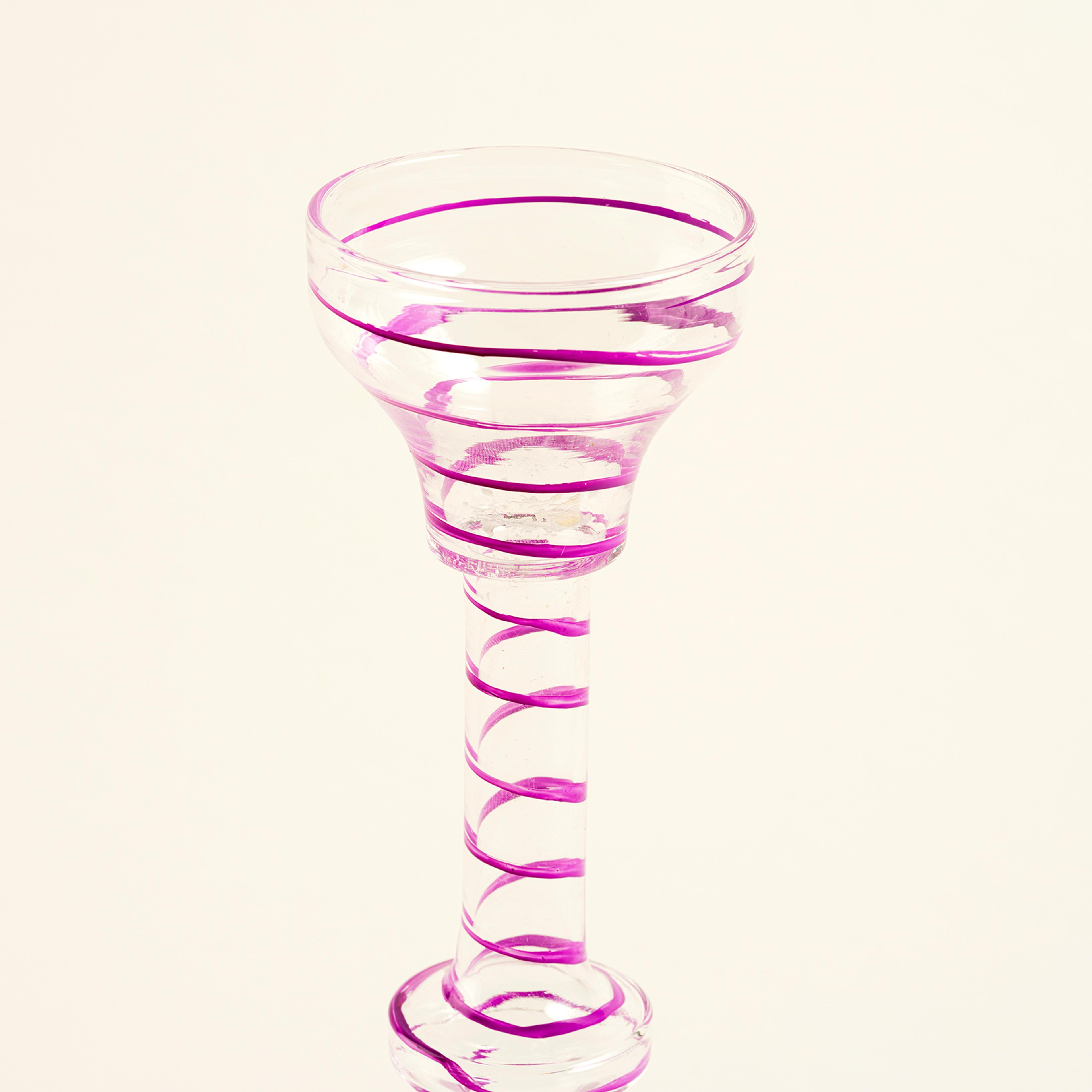 Aravalı Cam Şamdan 8x8x15.5 Cm Renkli