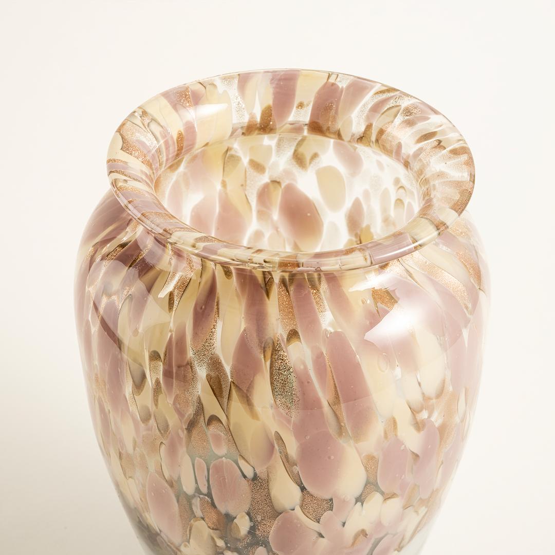 Macau Cam Vazo 14x14x23.5 Cm Gri