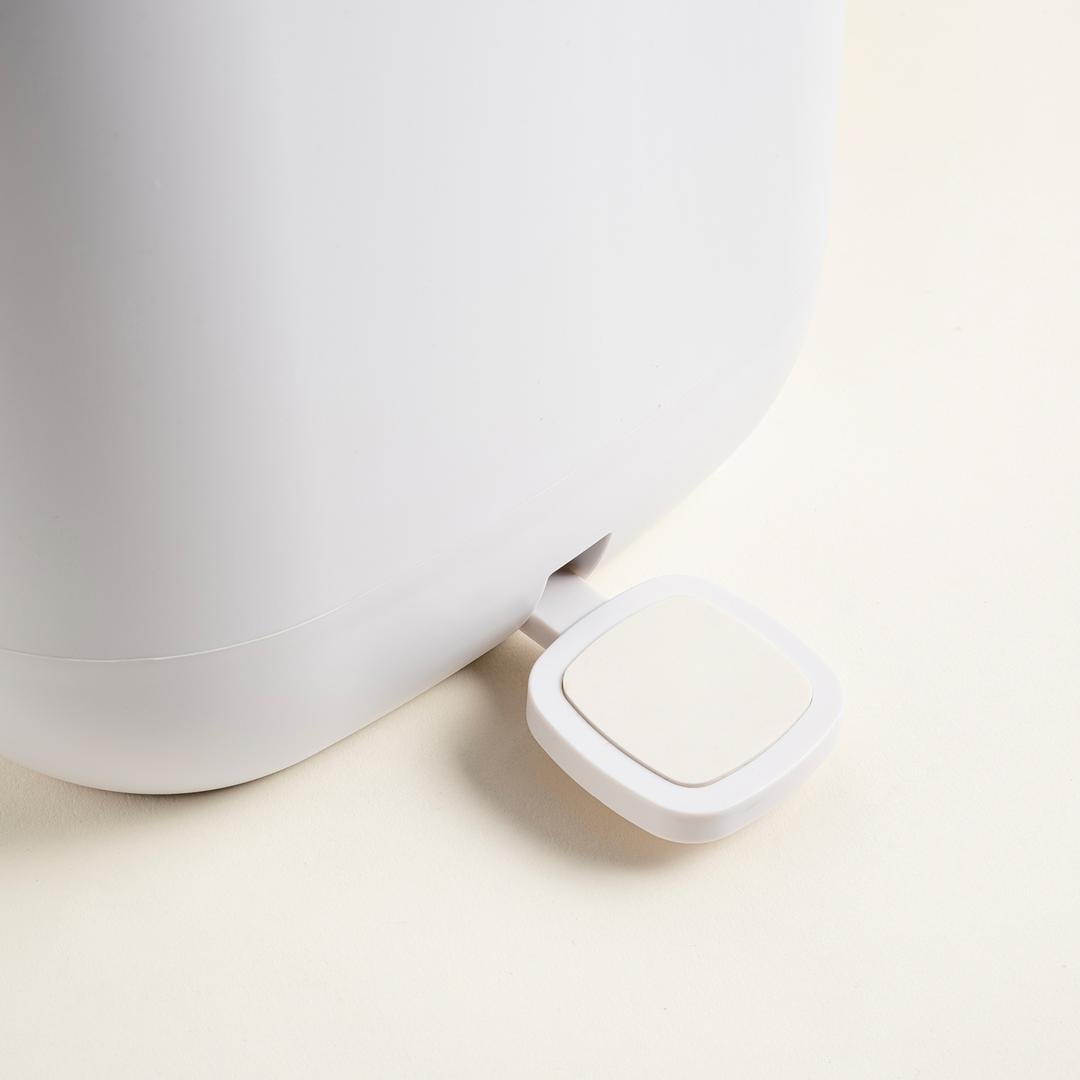 Wuyı Plastik Çöp Kovası 7 L Beyaz