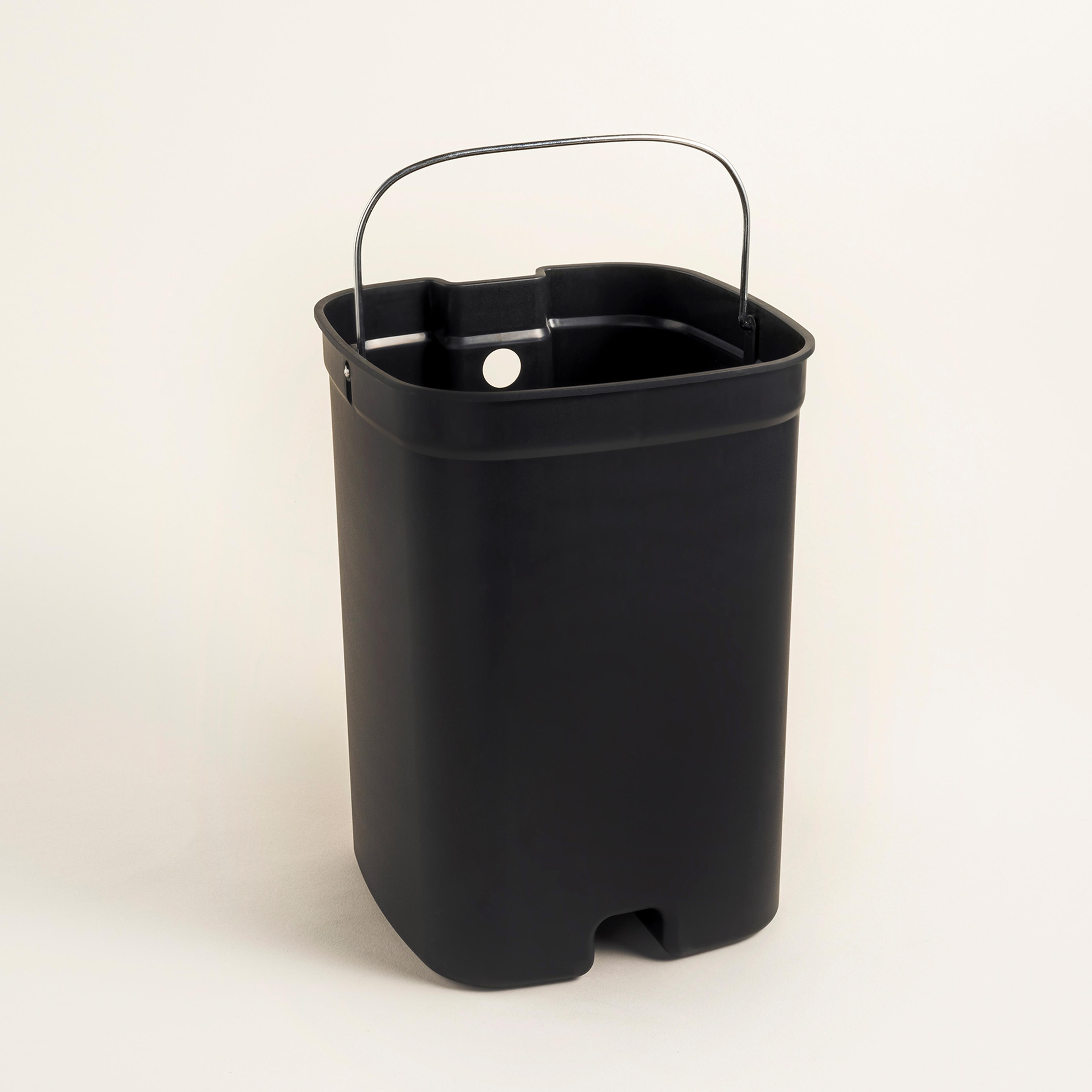 Wuyı Plastik Çöp Kovası 7 L Beyaz