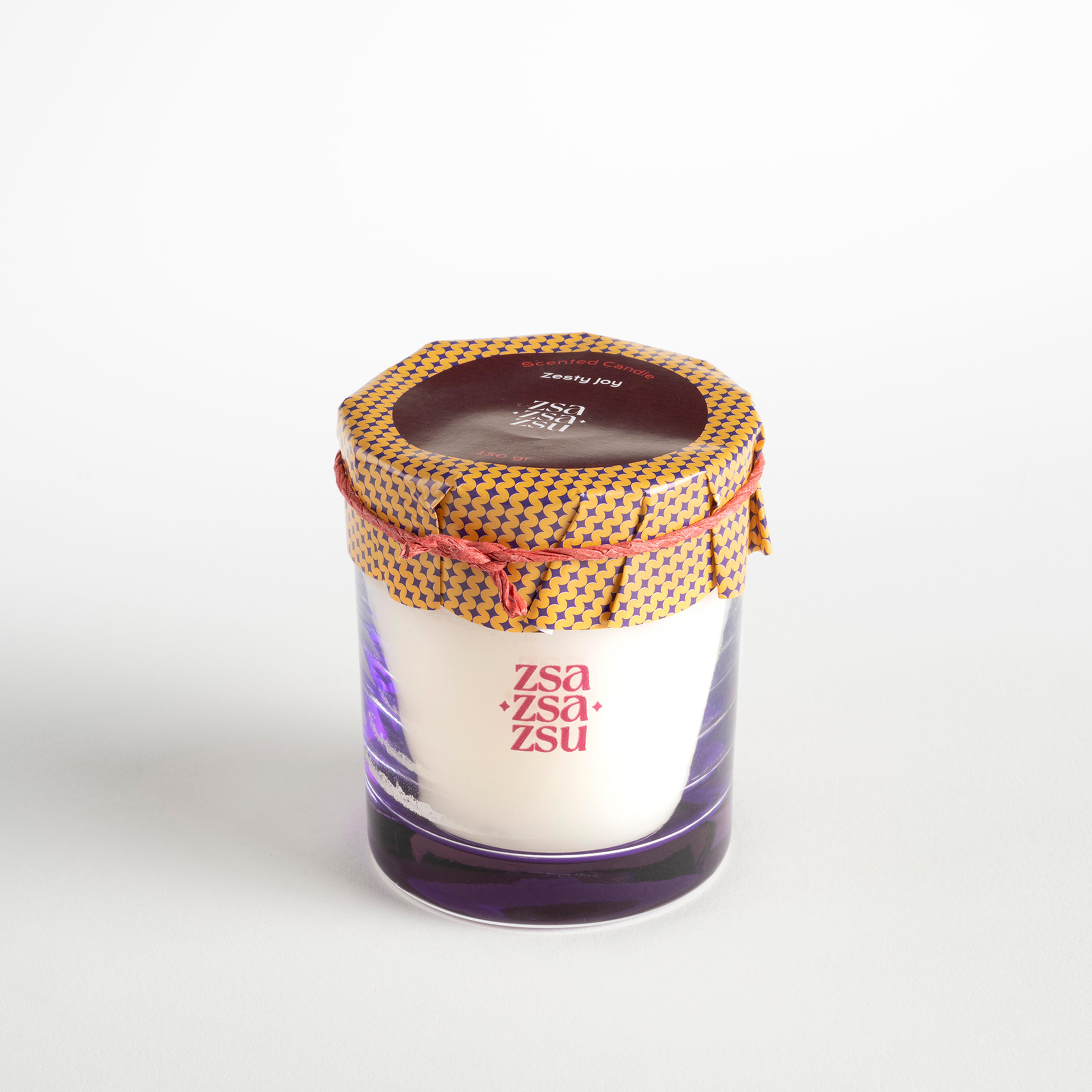 Parafın Kokulu Mum 130 Gr Zesty Joy
