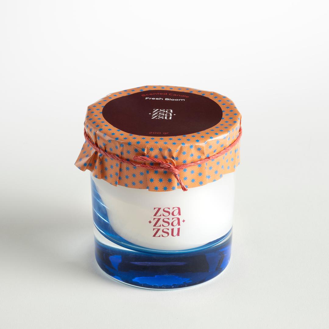Parafın Kokulu Mum 200 Gr Fresh Bloom
