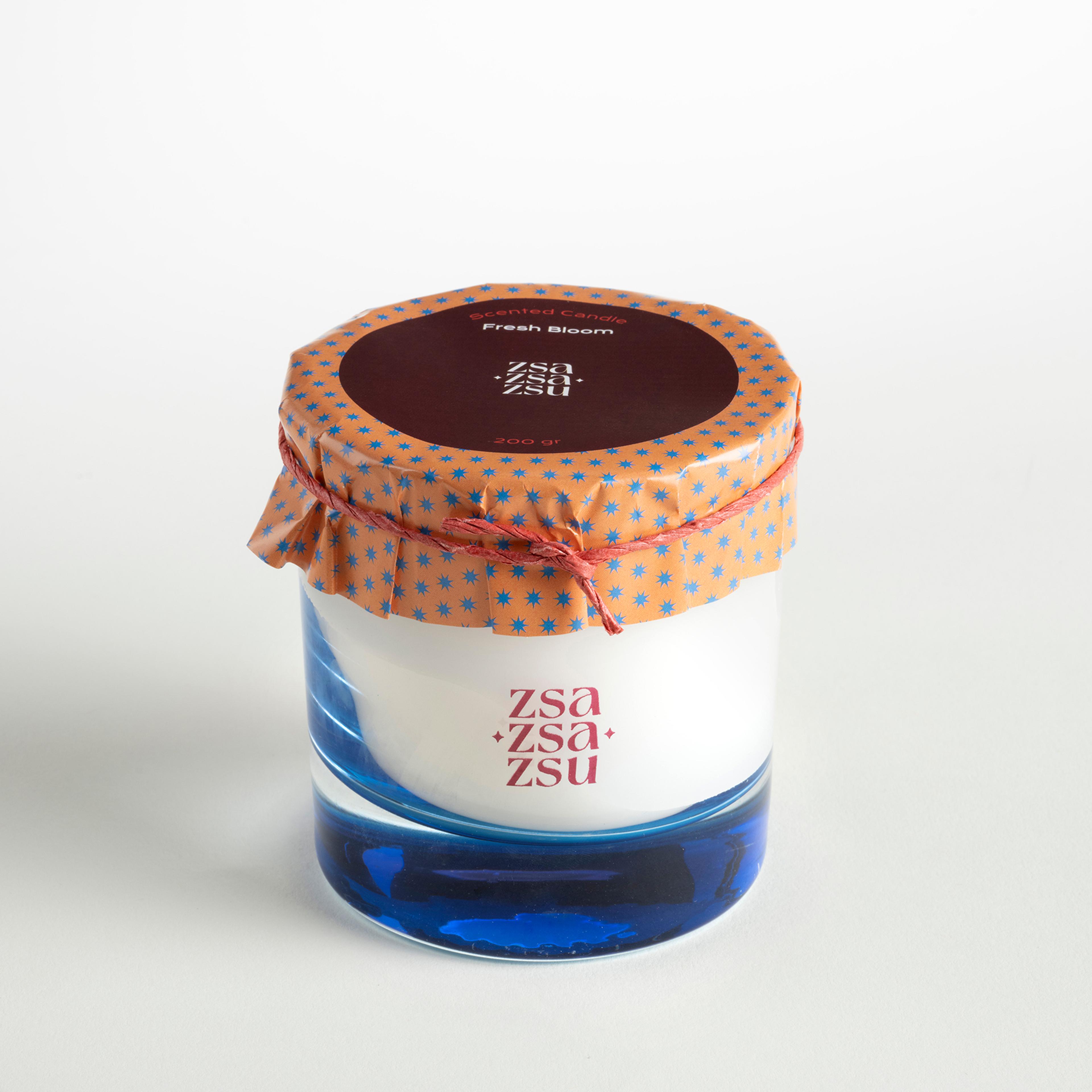 Parafın Kokulu Mum 200 Gr Fresh Bloom