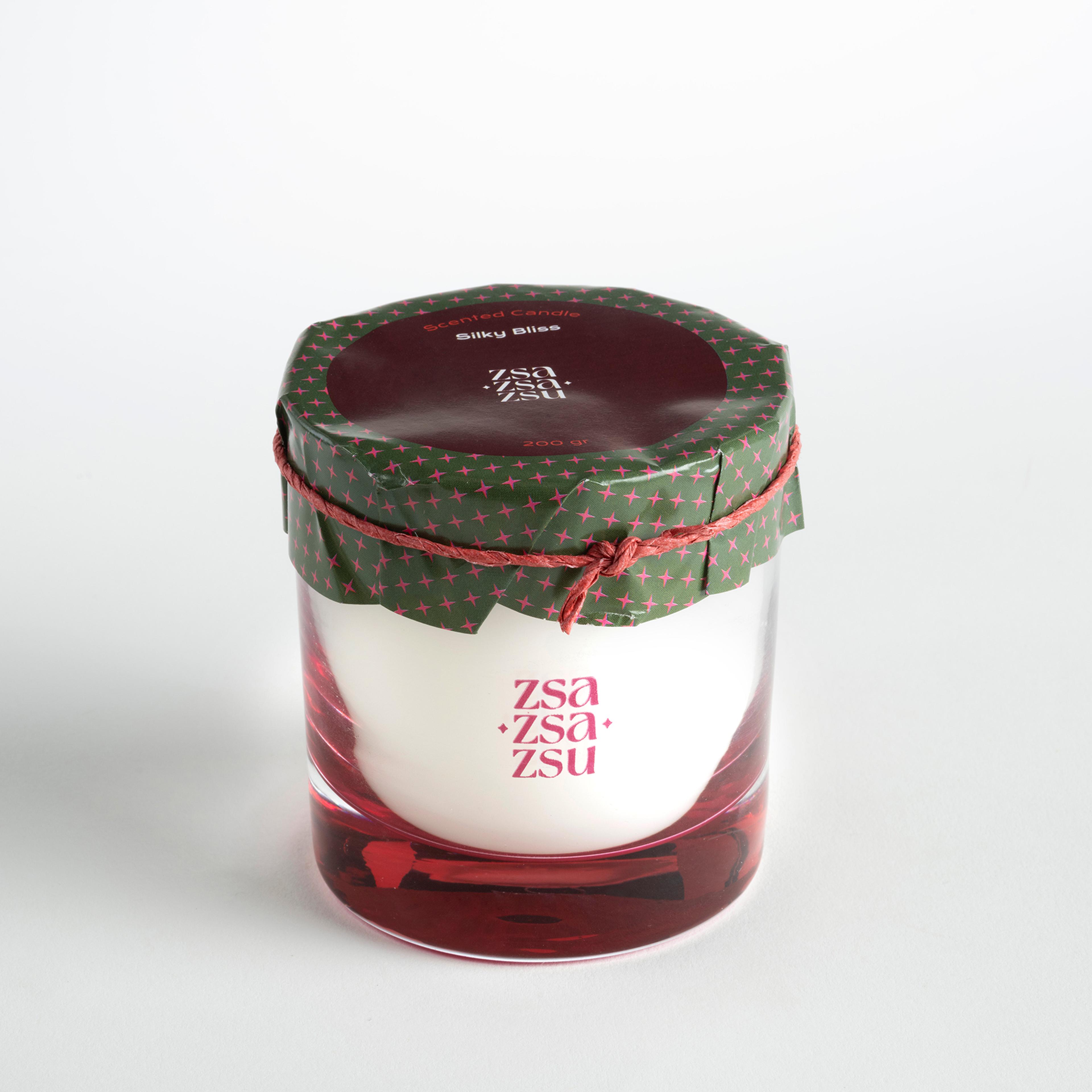 Parafın Kokulu Mum 200 Gr Sılky Blıss