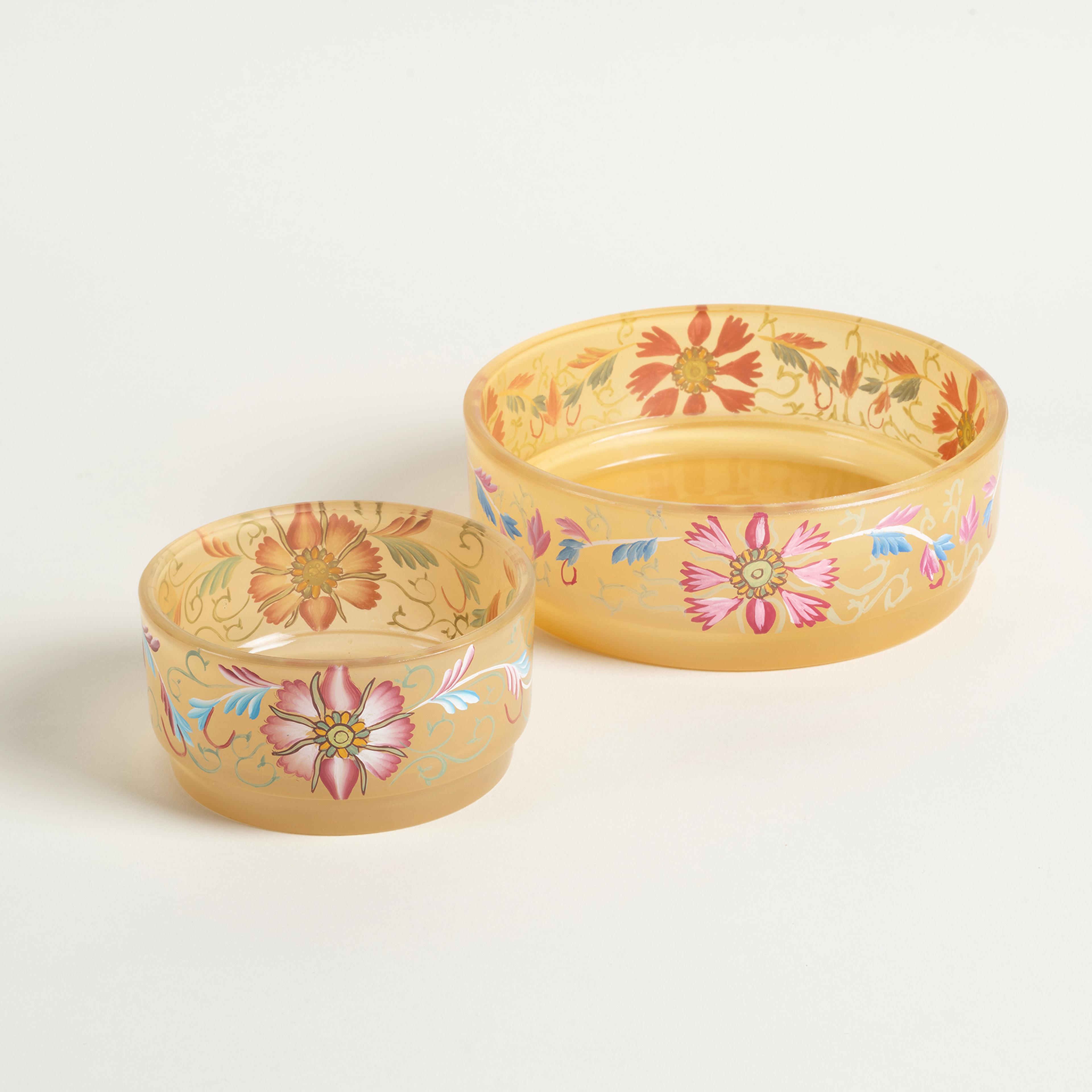 Aravalı Cam Dekoratif Kase 10x10x5 Cm Sarı