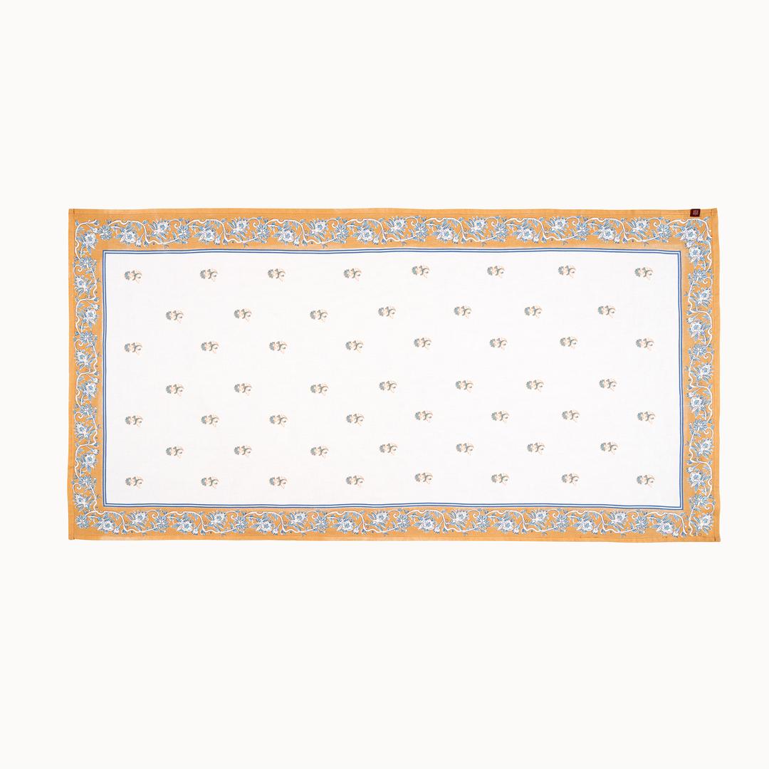 Baklan Dijital Baskılı Pamuk %100 Pamuk Peştamal 90x170 Cm Ekru