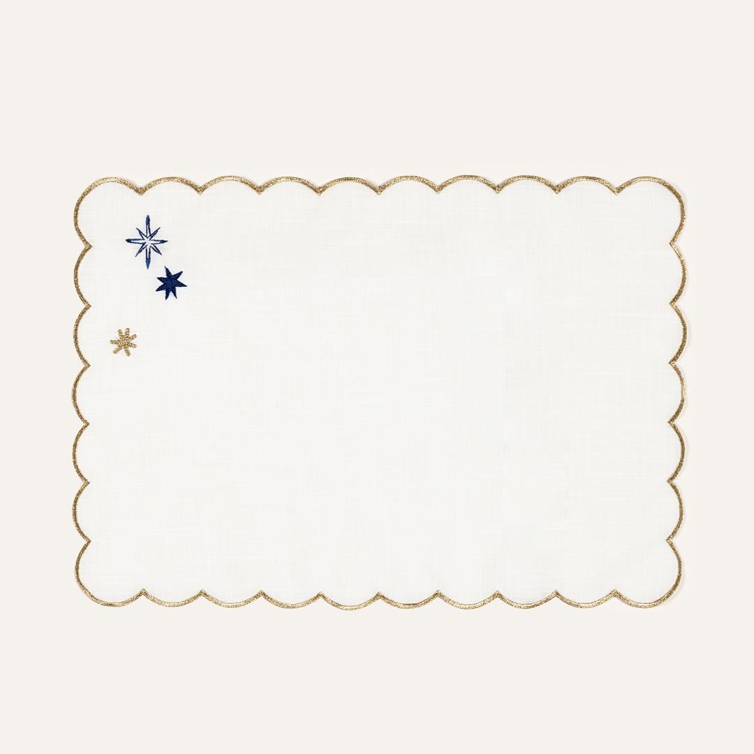 Prusa Nakışlı Polyester %100 Polyester Amerikan Servis 35x50 Cm Beyaz