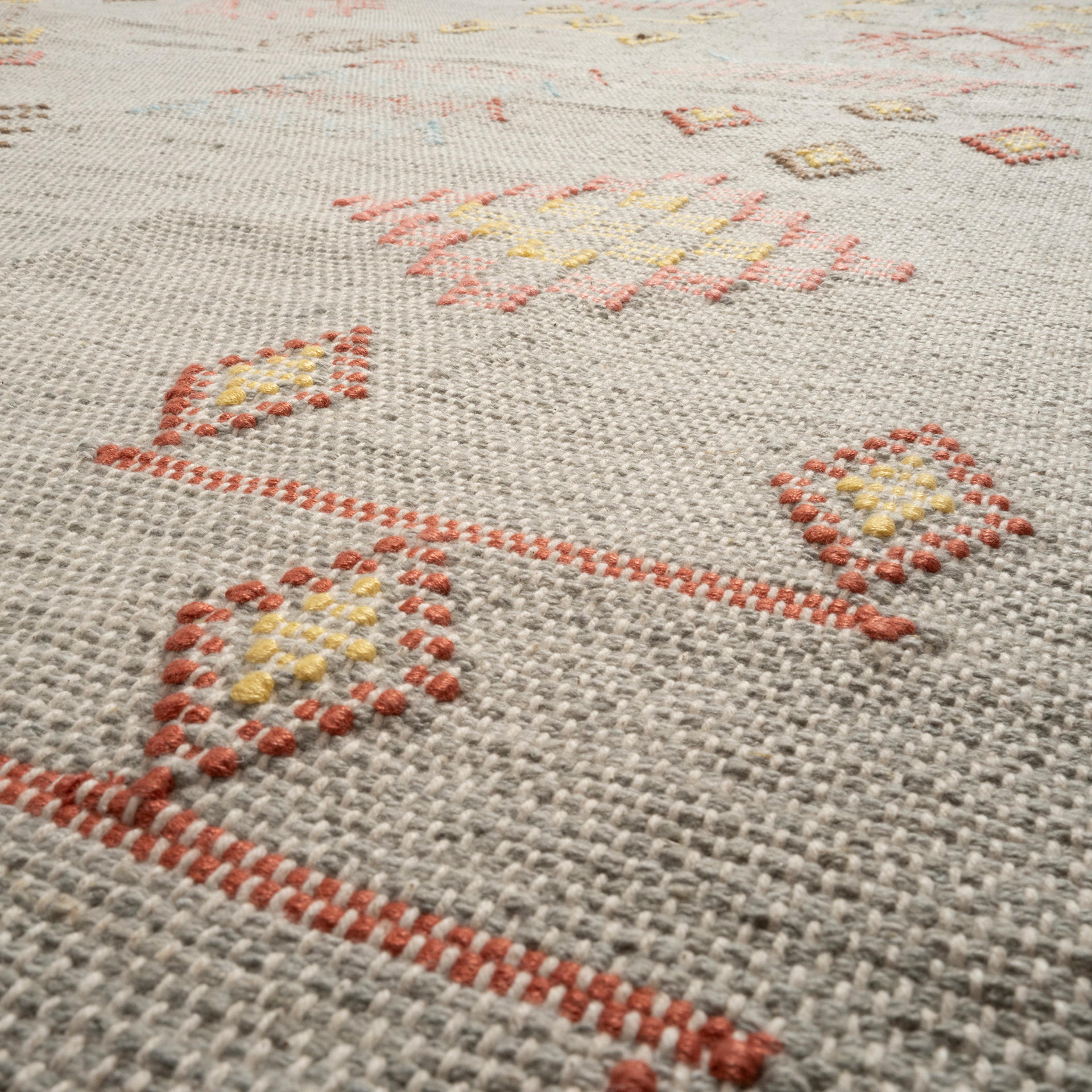 Jaıpur Pamuk Kilim 80x150 Cm Gri