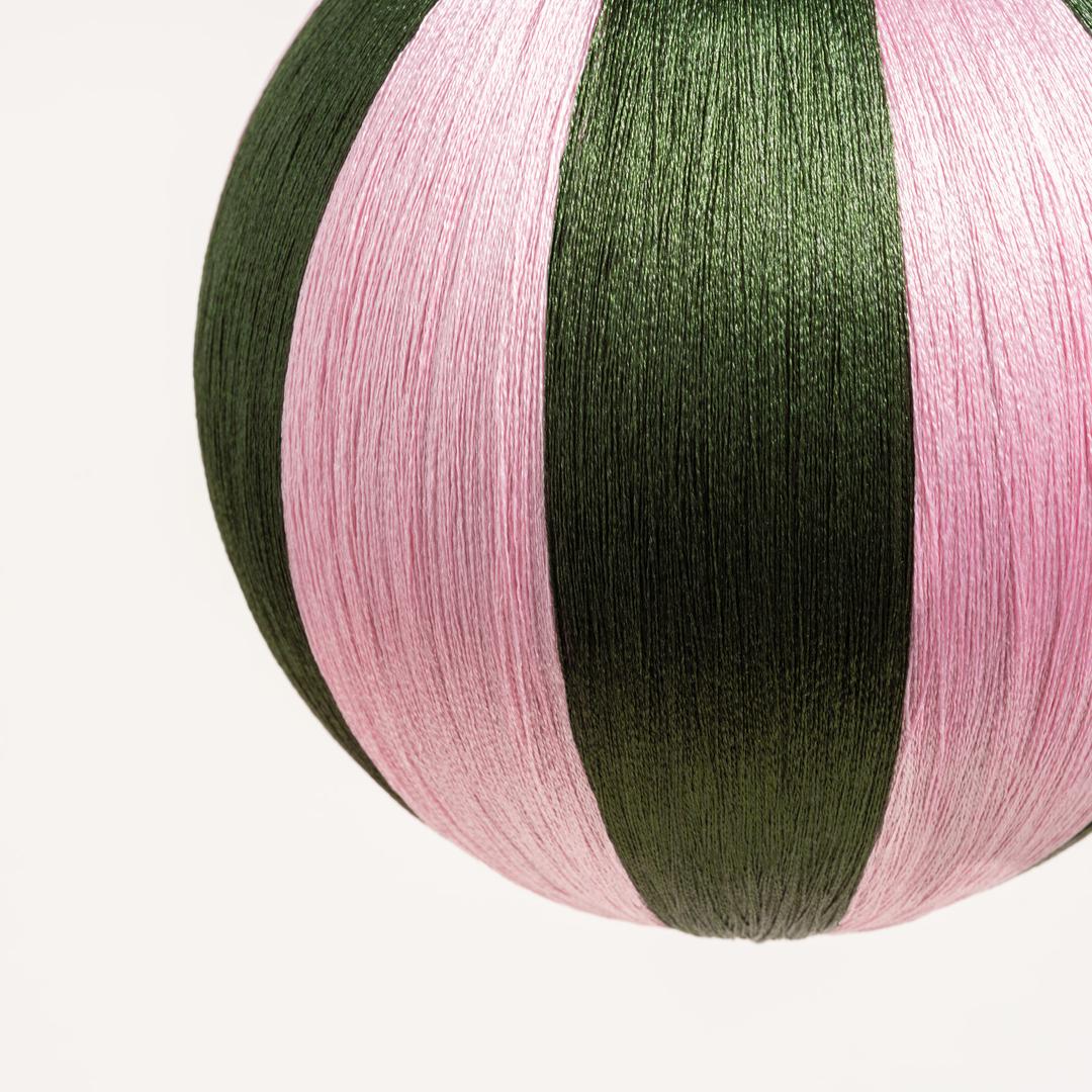 Bombay - Dekoratif Obje 7 Cm Pembe - Yeşil