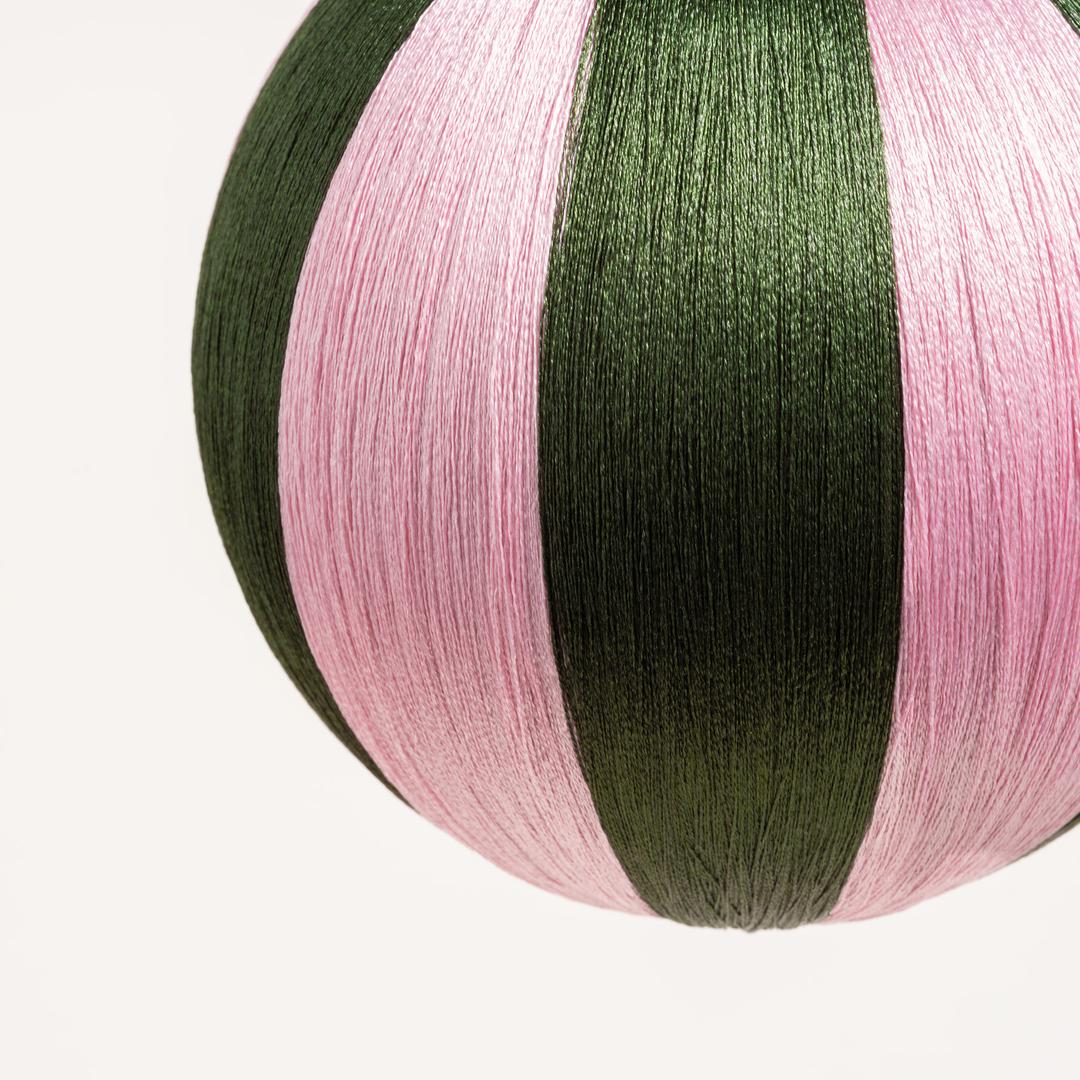 Bombay - Dekoratif Obje 10 Cm Pembe - Yeşil