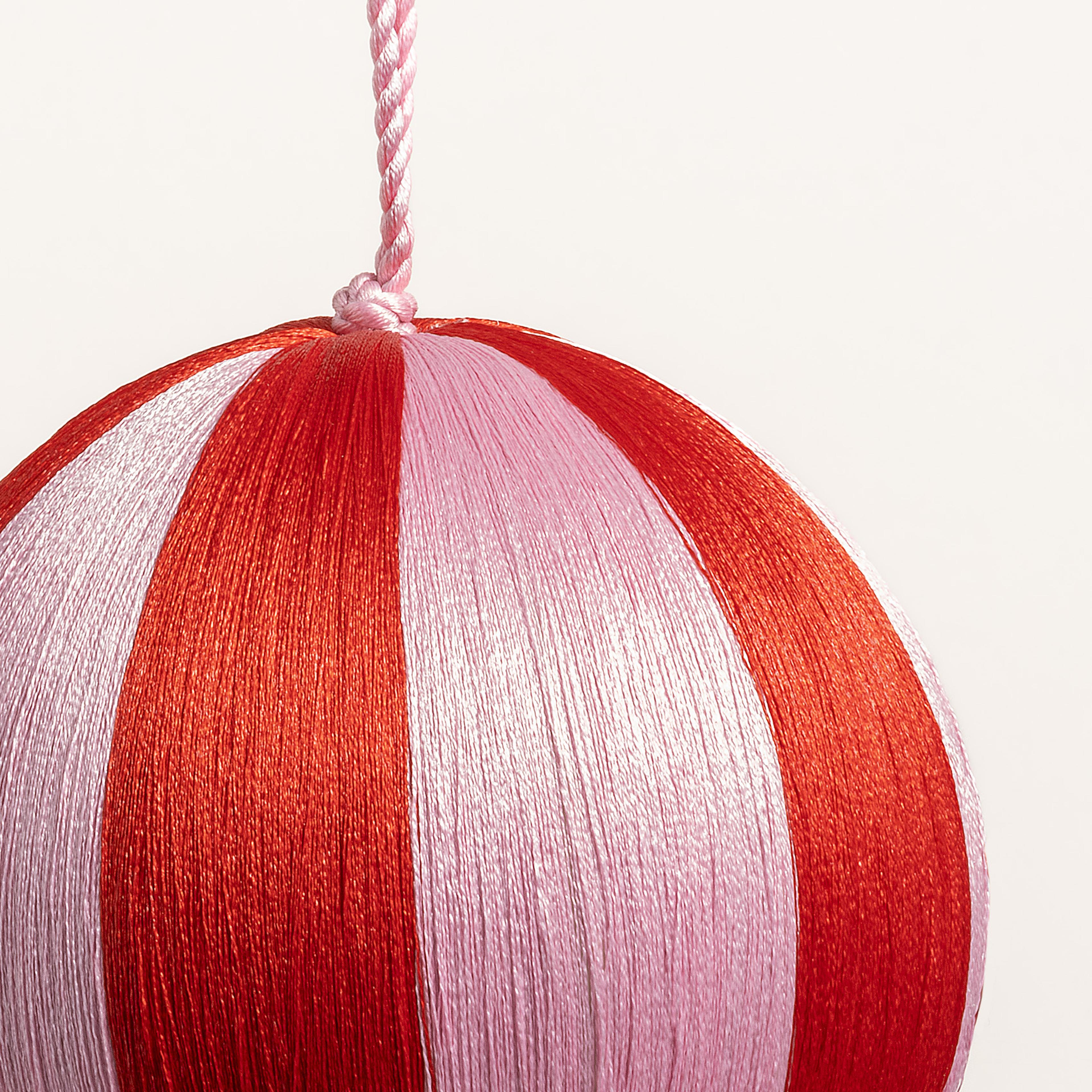 Bombay - Dekoratif Obje 10 Cm Pembe - Kırmızı