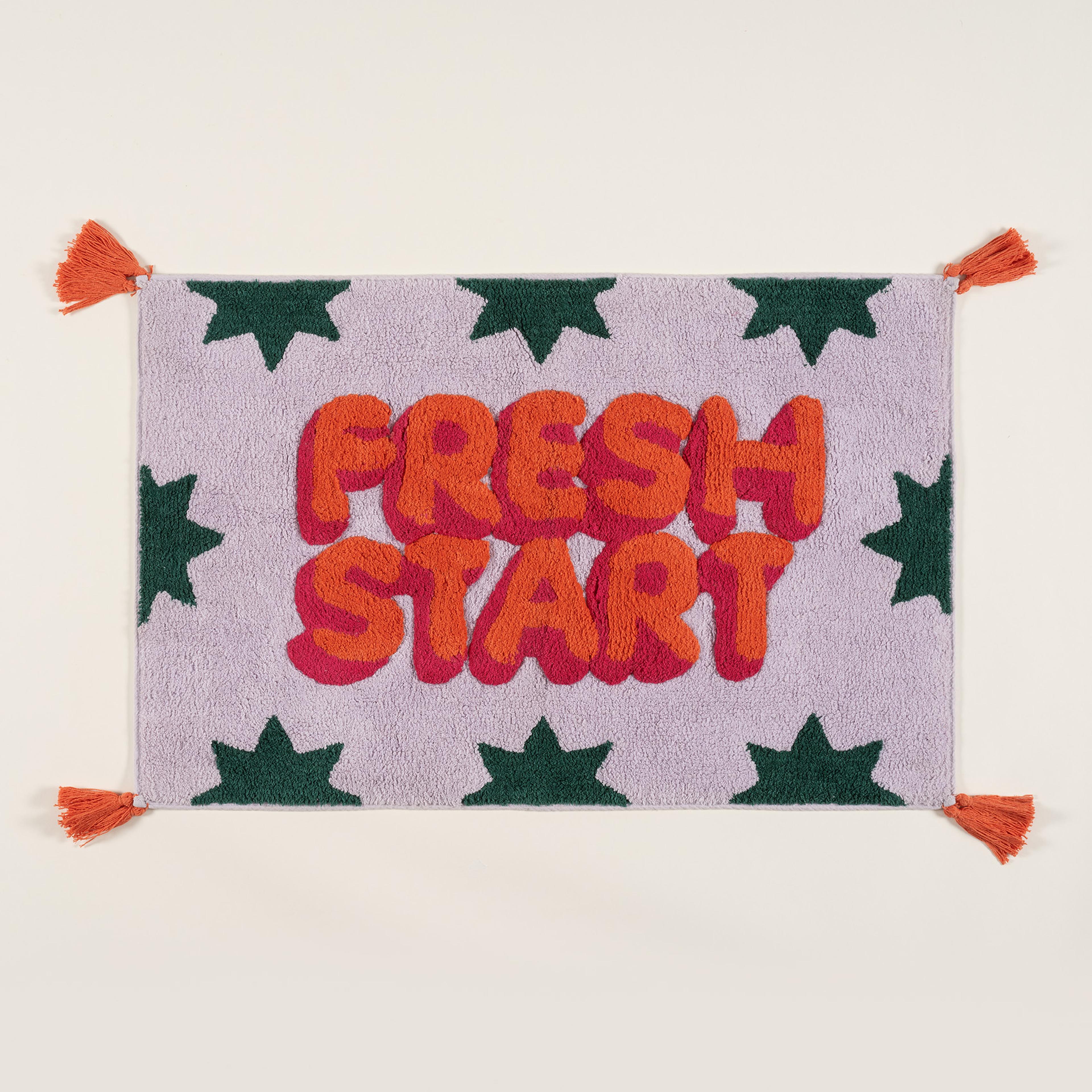 Punjab Pamuk %100 Pamuk Banyo Paspası 60x90 Cm Lila