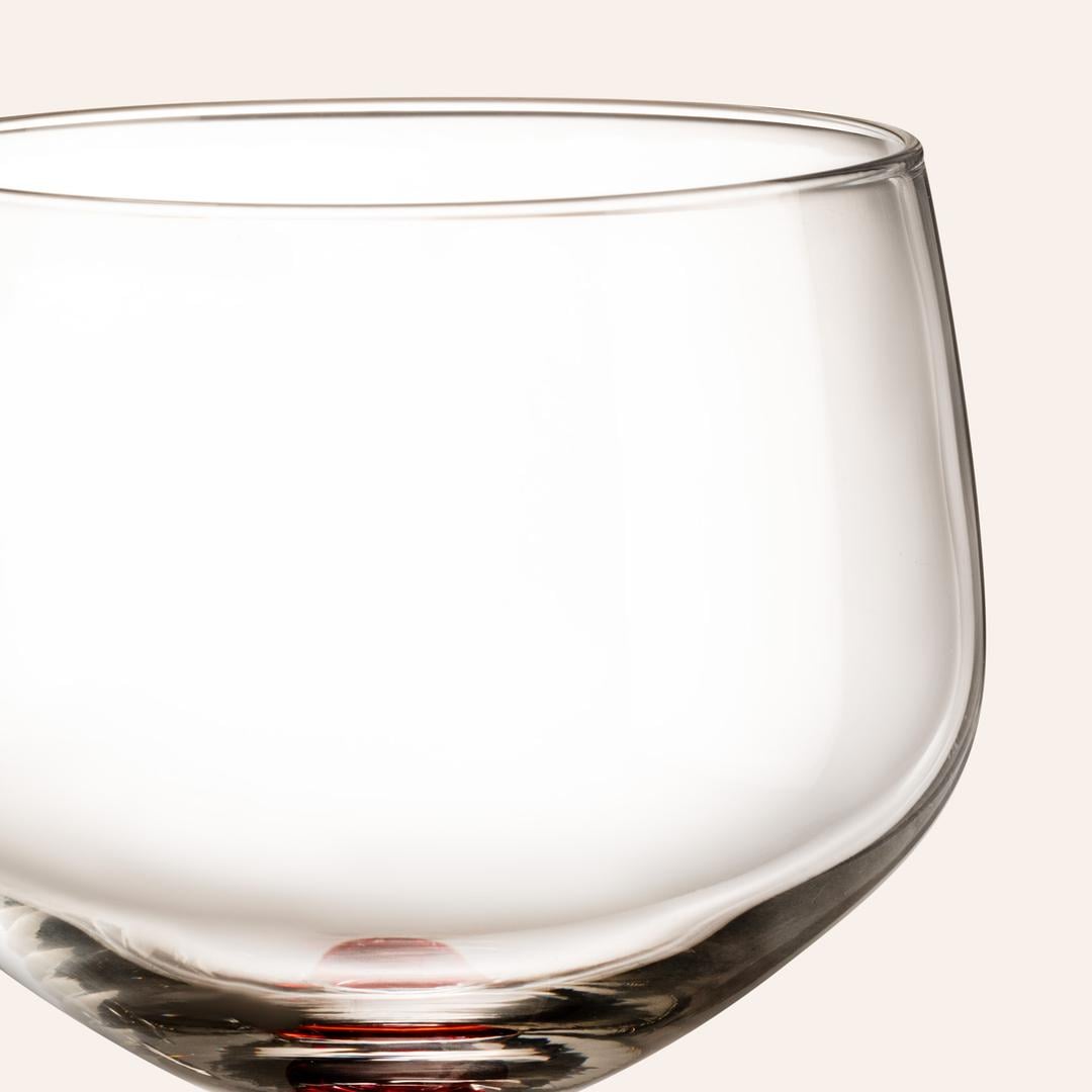 Loess Cam Kadeh 230 Ml Fuşya