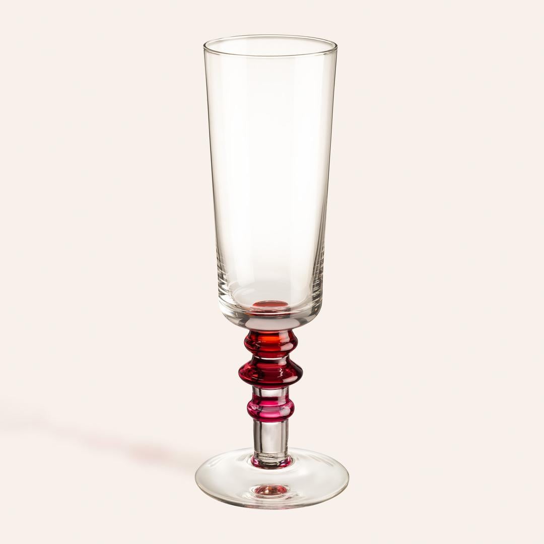 Loess Cam Kadeh 240 Ml Fuşya