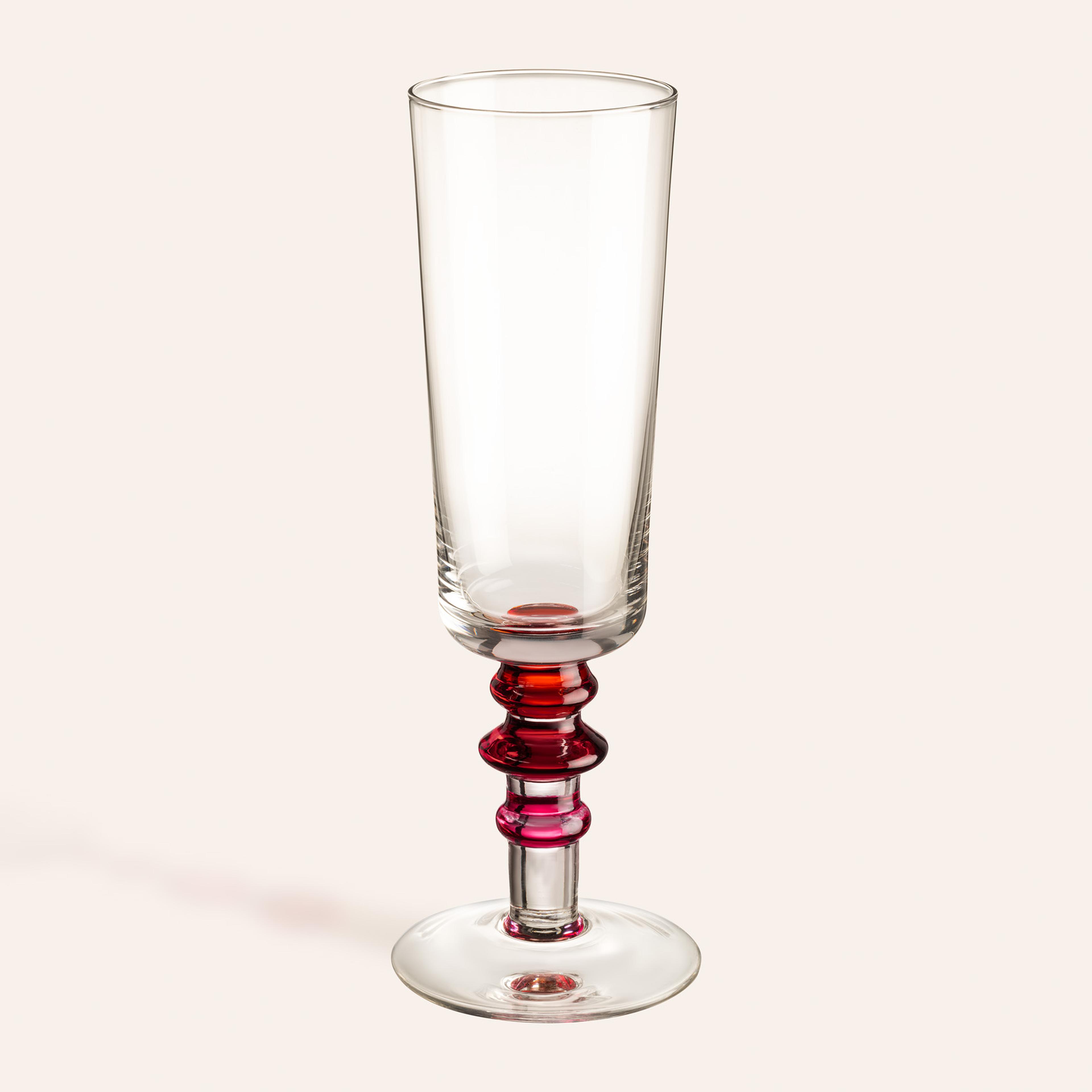 Loess Cam Kadeh 240 Ml Fuşya